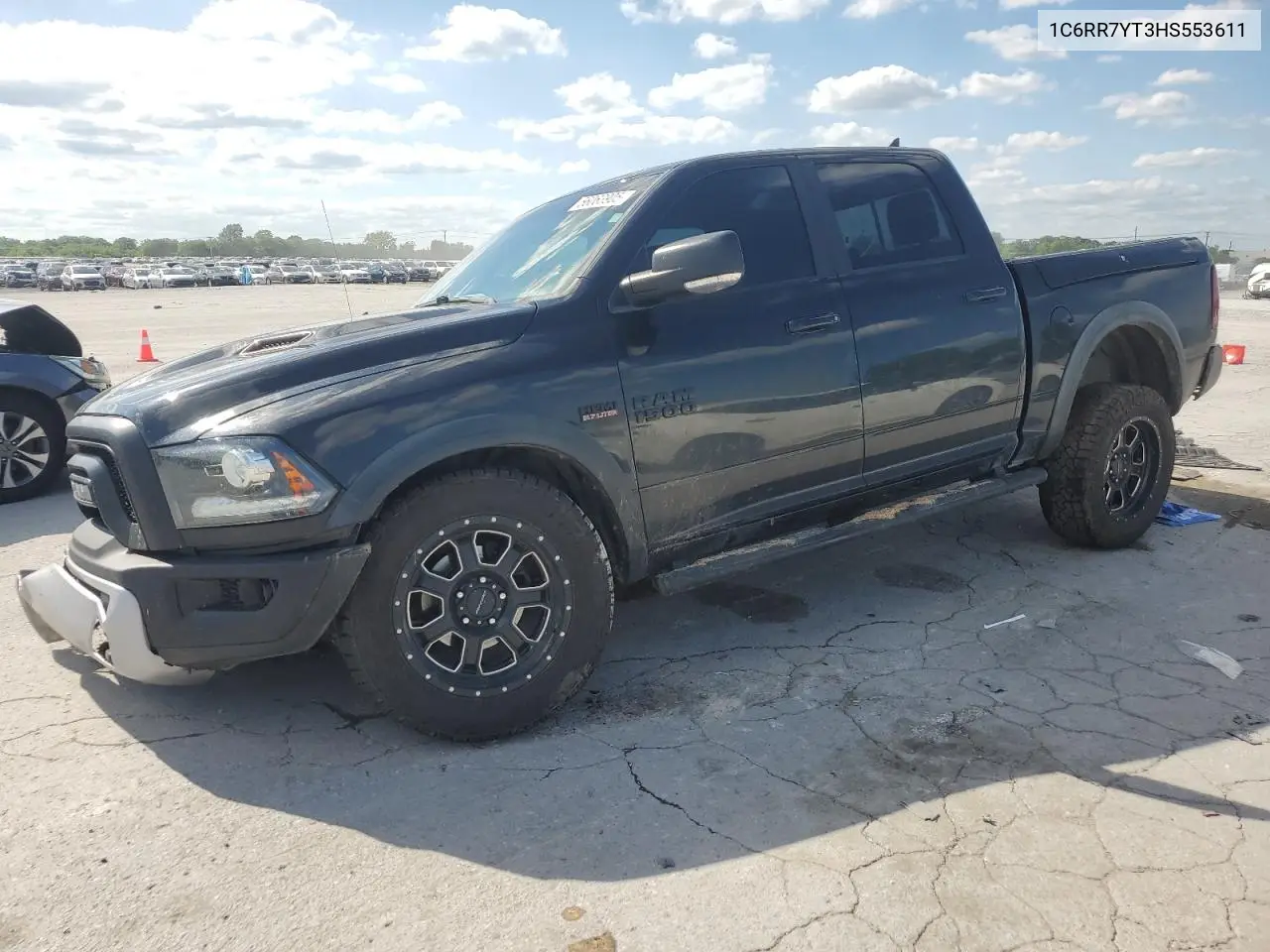 2017 Ram 1500 Rebel VIN: 1C6RR7YT3HS553611 Lot: 56063905