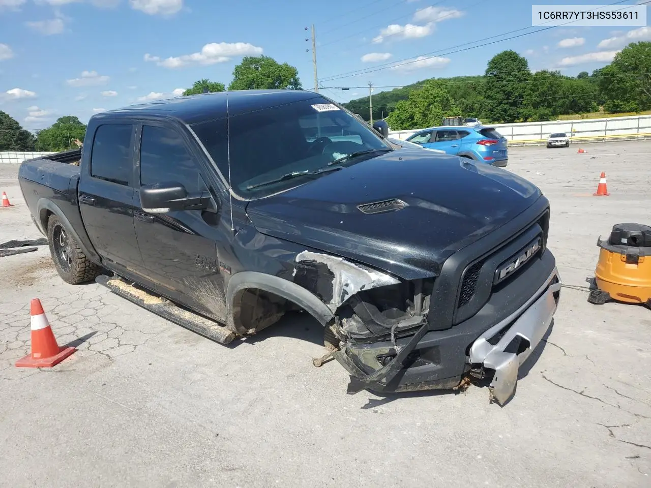 2017 Ram 1500 Rebel VIN: 1C6RR7YT3HS553611 Lot: 56063905