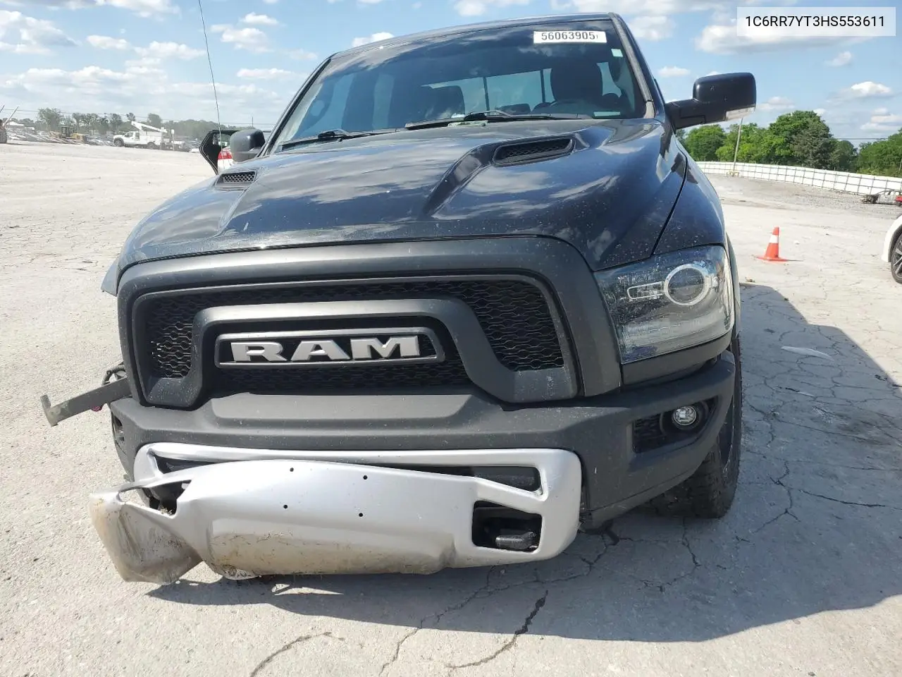 2017 Ram 1500 Rebel VIN: 1C6RR7YT3HS553611 Lot: 56063905