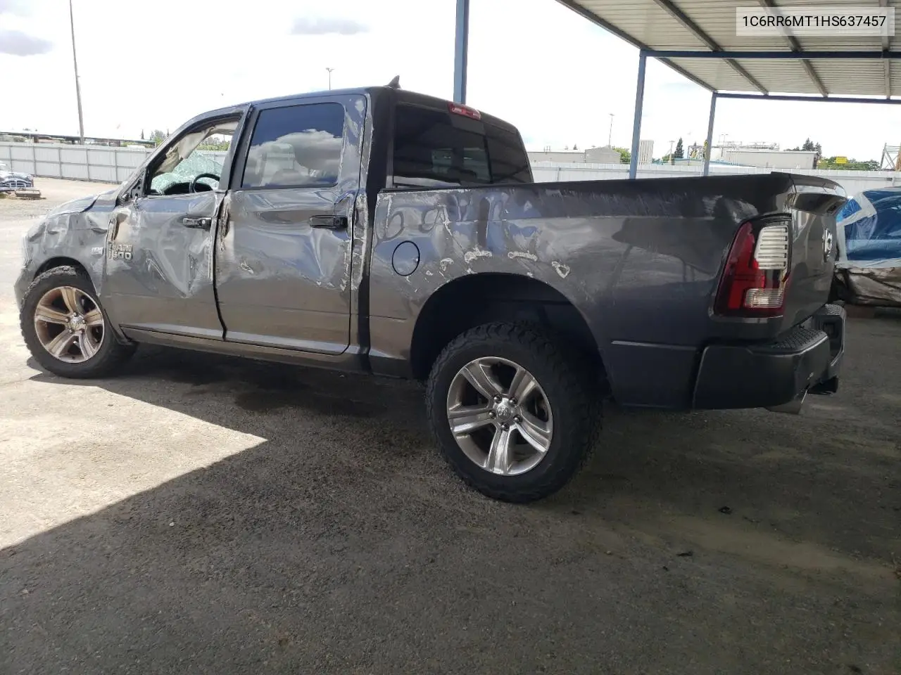 2017 Ram 1500 Sport VIN: 1C6RR6MT1HS637457 Lot: 56231025