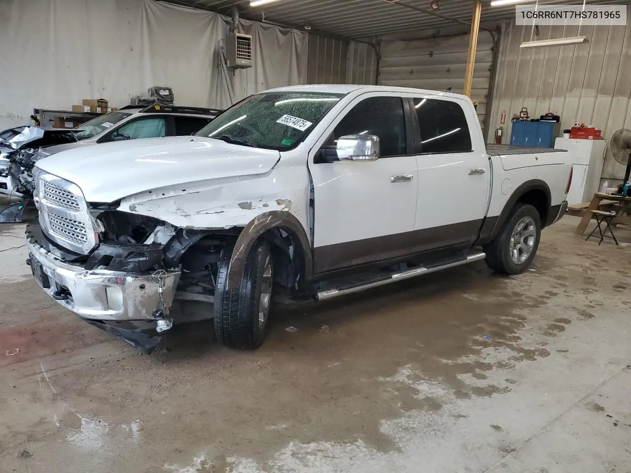 2017 Ram 1500 Laramie VIN: 1C6RR6NT7HS781965 Lot: 56574875