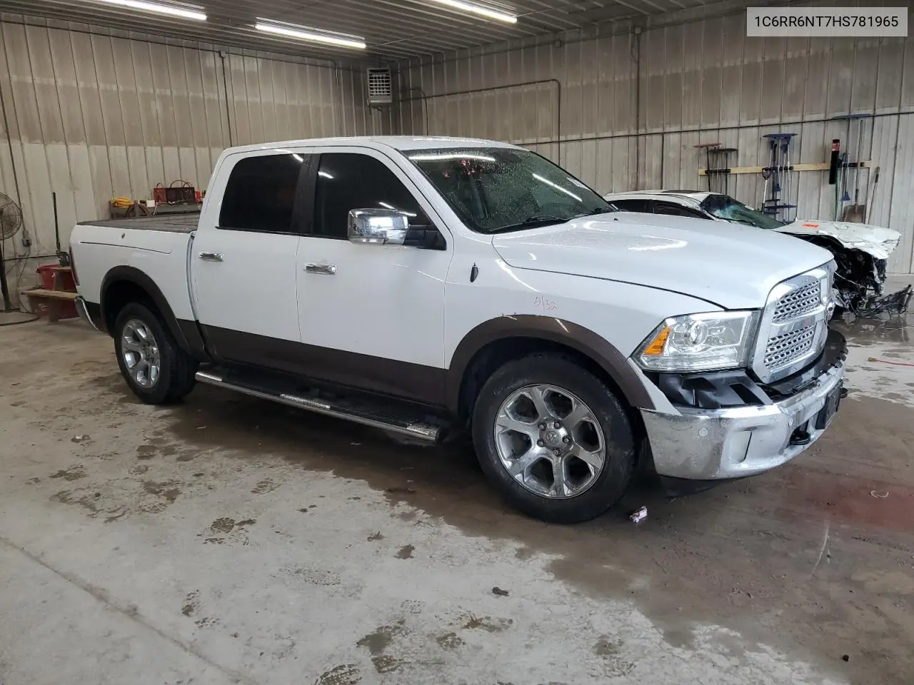 2017 Ram 1500 Laramie VIN: 1C6RR6NT7HS781965 Lot: 56574875