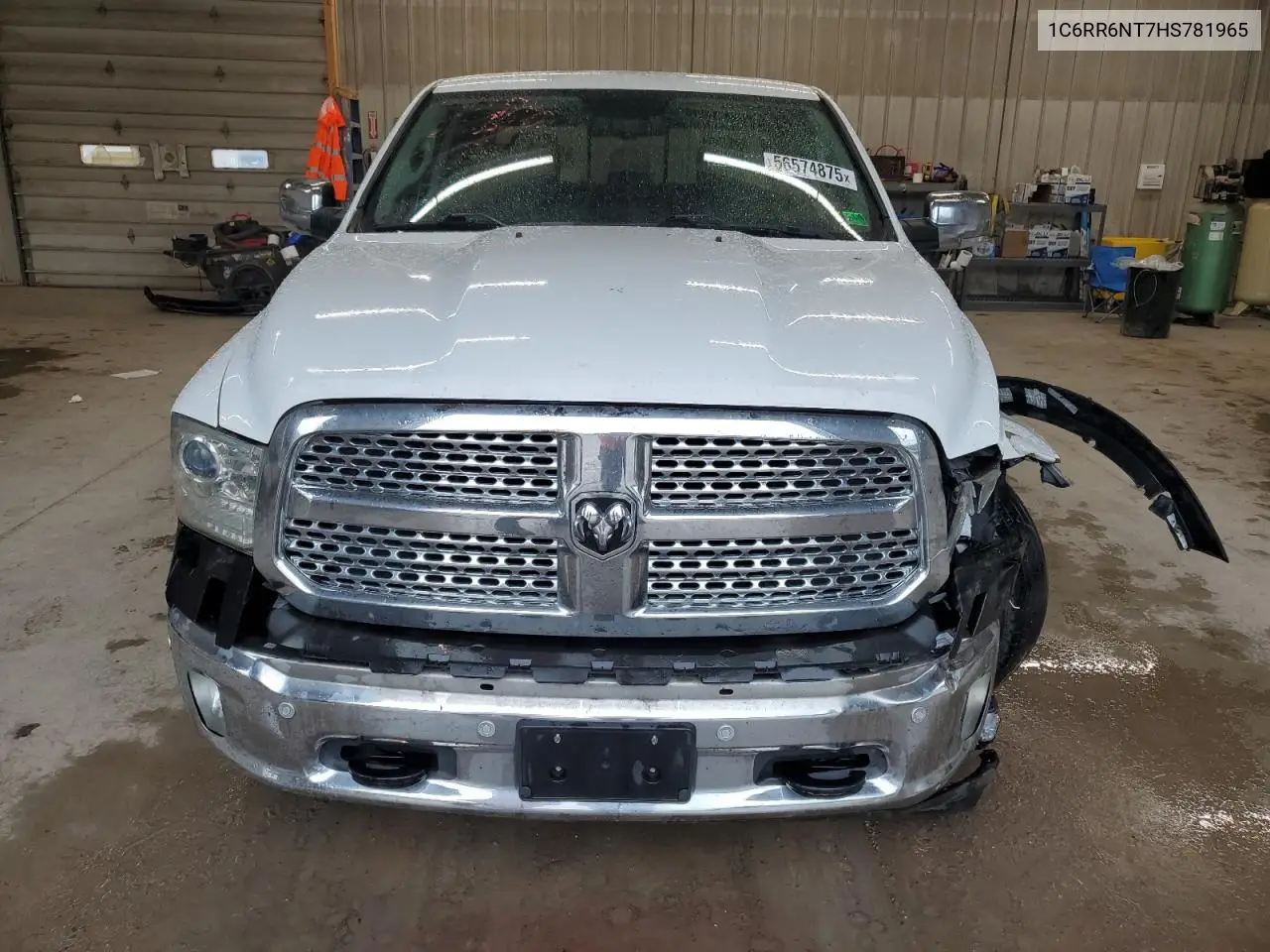 2017 Ram 1500 Laramie VIN: 1C6RR6NT7HS781965 Lot: 56574875