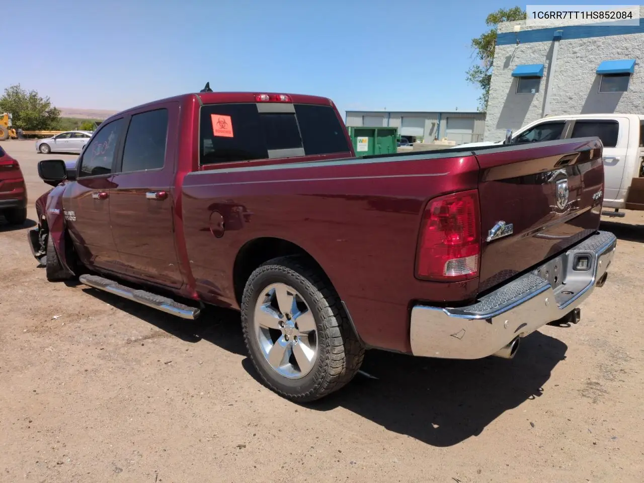 2017 Ram 1500 Slt VIN: 1C6RR7TT1HS852084 Lot: 56725265