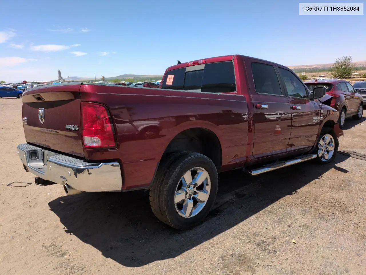 2017 Ram 1500 Slt VIN: 1C6RR7TT1HS852084 Lot: 56725265