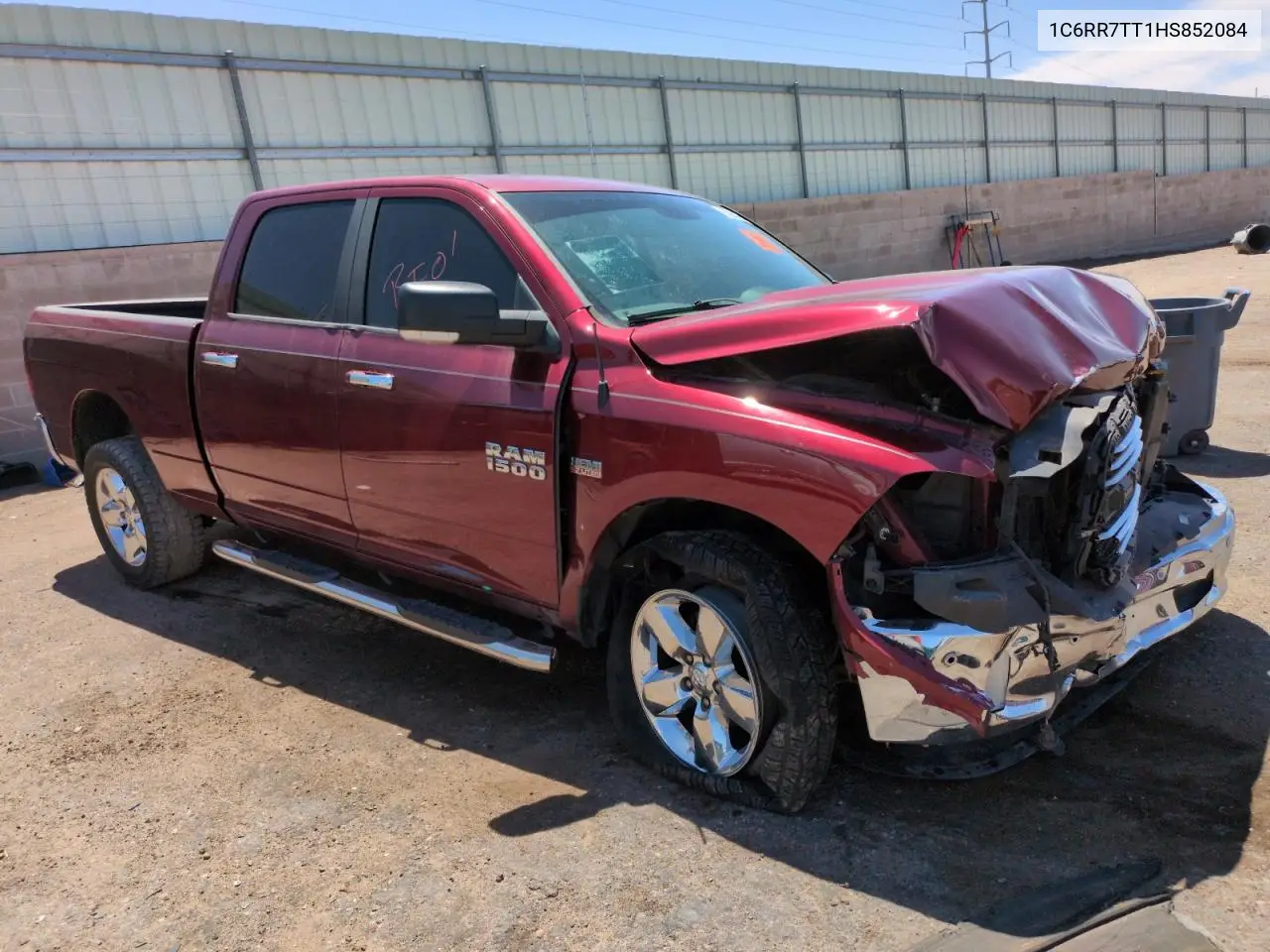 2017 Ram 1500 Slt VIN: 1C6RR7TT1HS852084 Lot: 56725265
