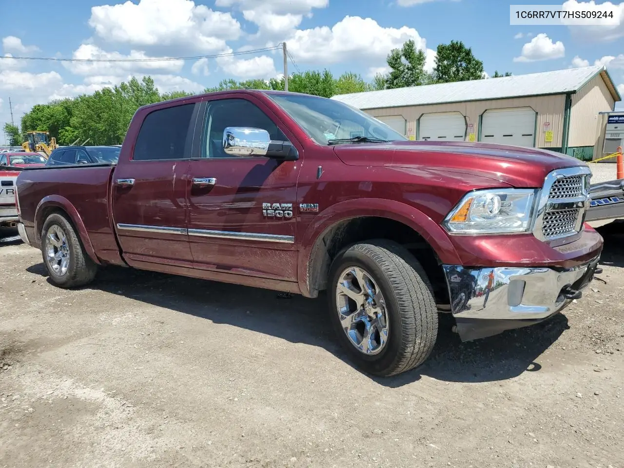 2017 Ram 1500 Laramie VIN: 1C6RR7VT7HS509244 Lot: 56940285