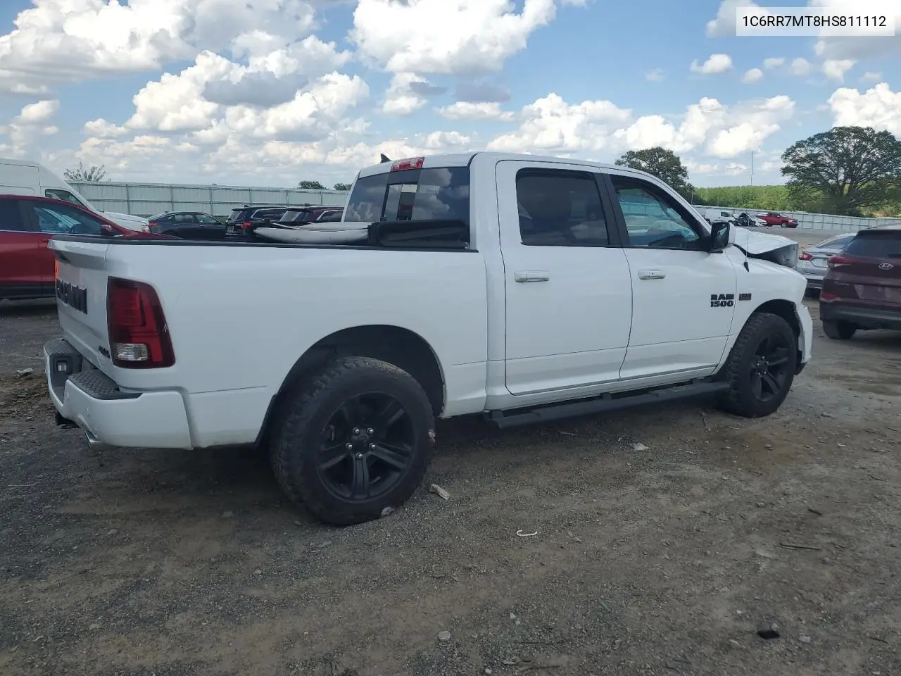 2017 Ram 1500 Sport VIN: 1C6RR7MT8HS811112 Lot: 57101385