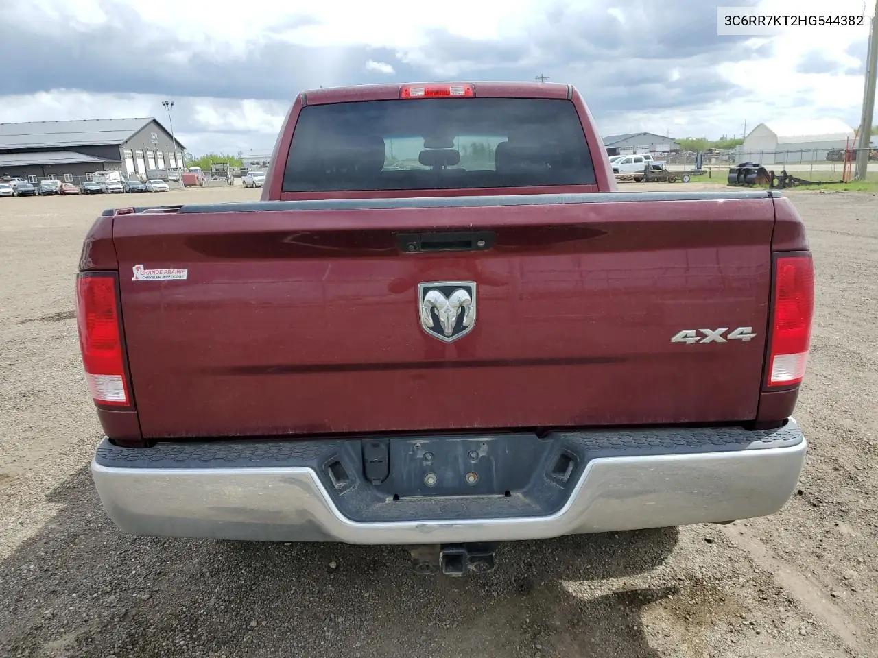 2017 Ram 1500 St VIN: 3C6RR7KT2HG544382 Lot: 57111095