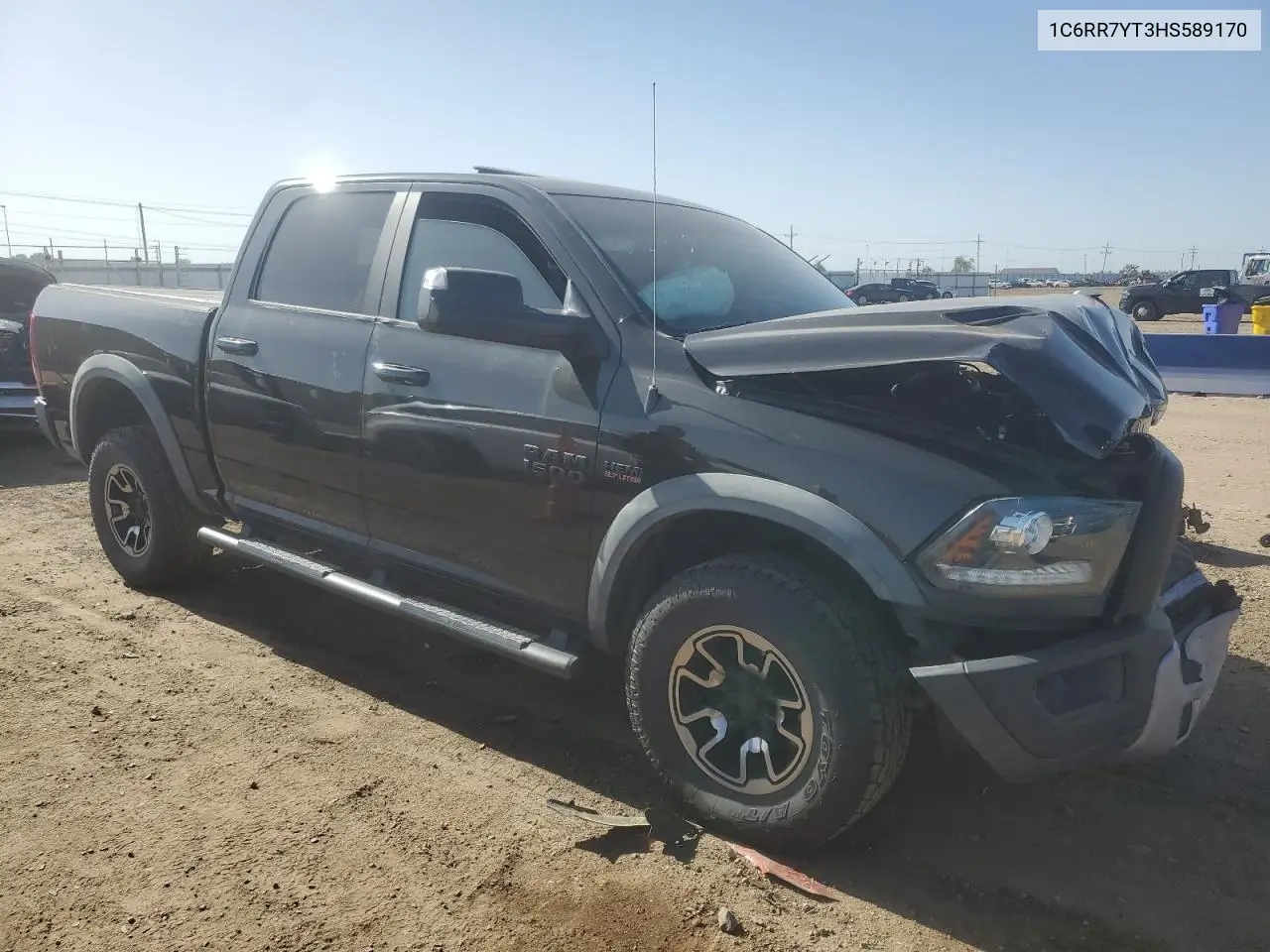 2017 Ram 1500 Rebel VIN: 1C6RR7YT3HS589170 Lot: 57115335