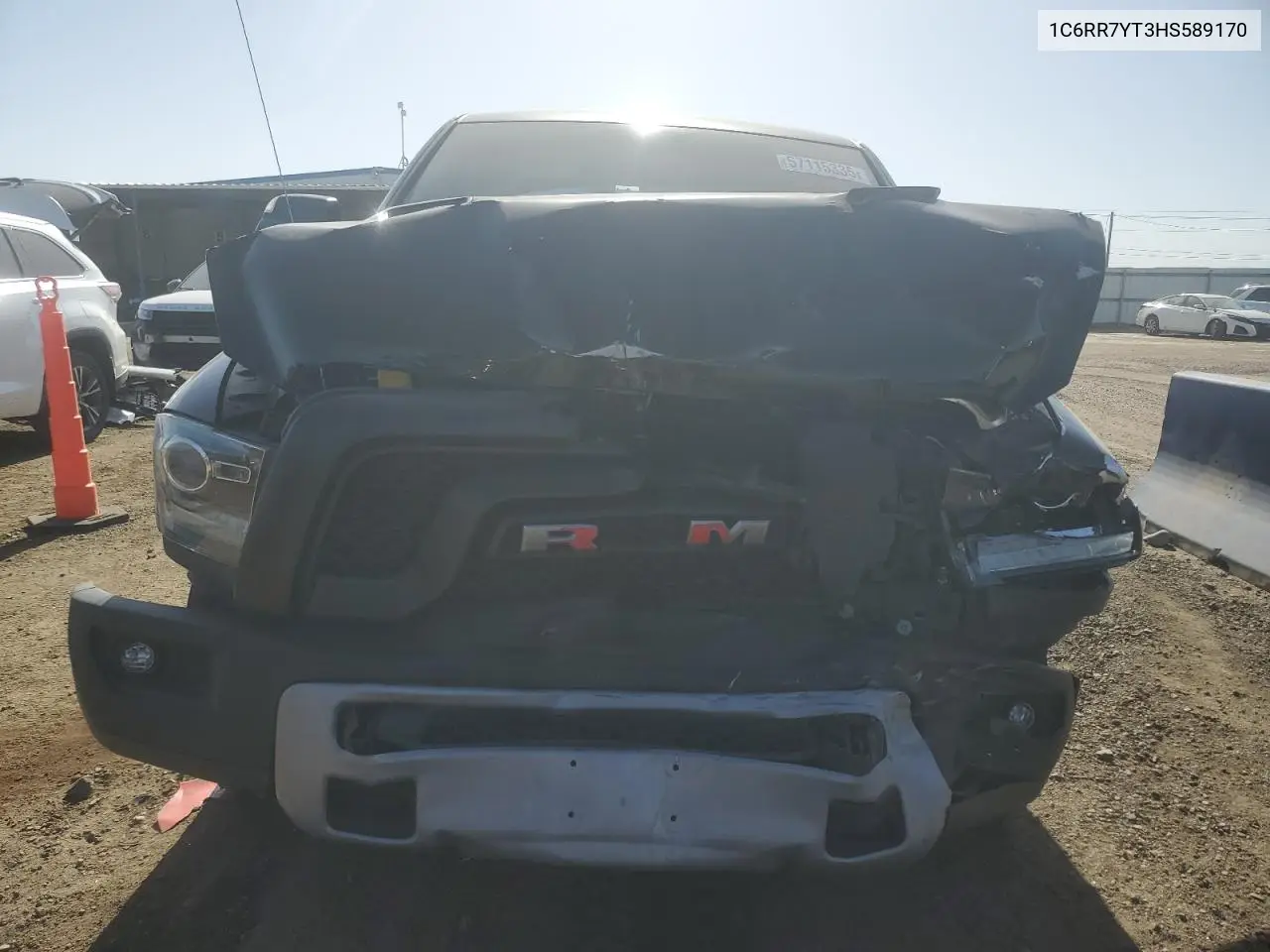 2017 Ram 1500 Rebel VIN: 1C6RR7YT3HS589170 Lot: 57115335