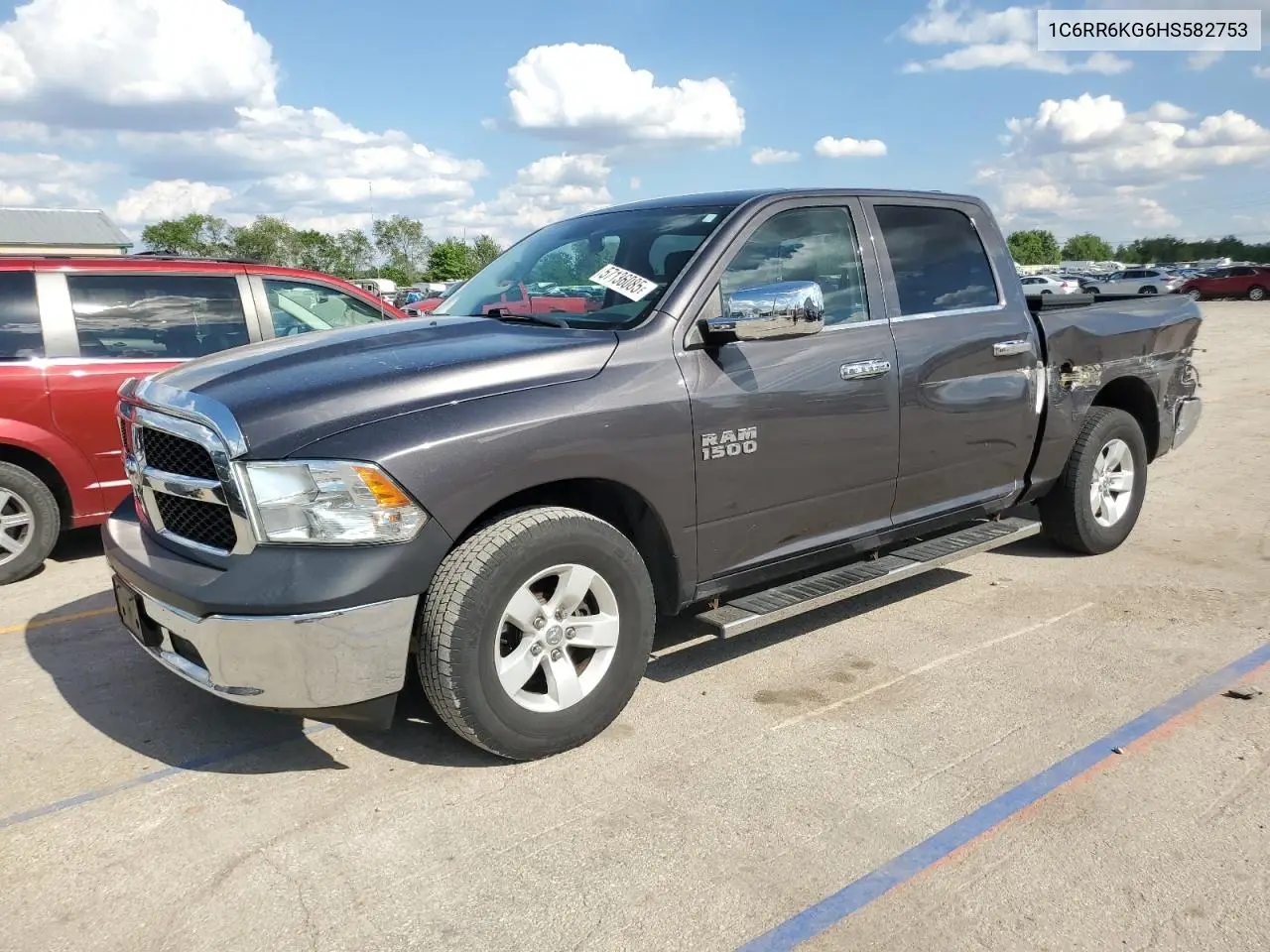 2017 Ram 1500 St VIN: 1C6RR6KG6HS582753 Lot: 57136085