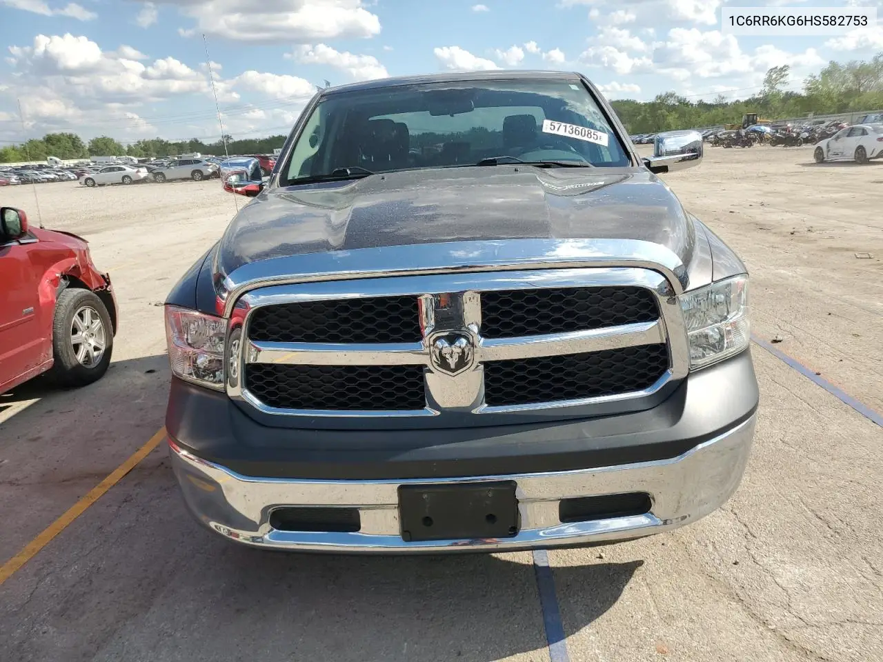 2017 Ram 1500 St VIN: 1C6RR6KG6HS582753 Lot: 57136085