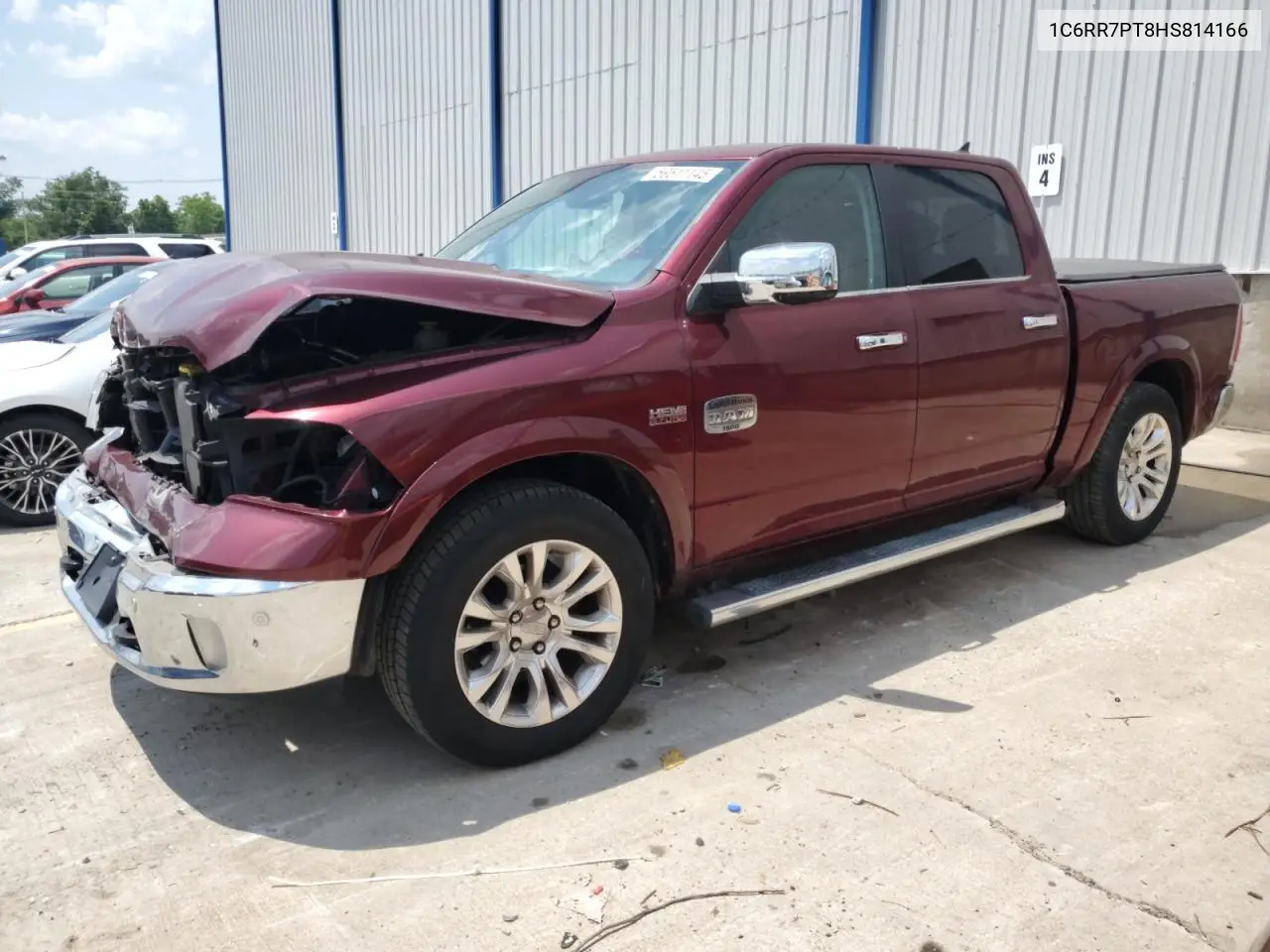 2017 Ram 1500 Longhorn VIN: 1C6RR7PT8HS814166 Lot: 59511145