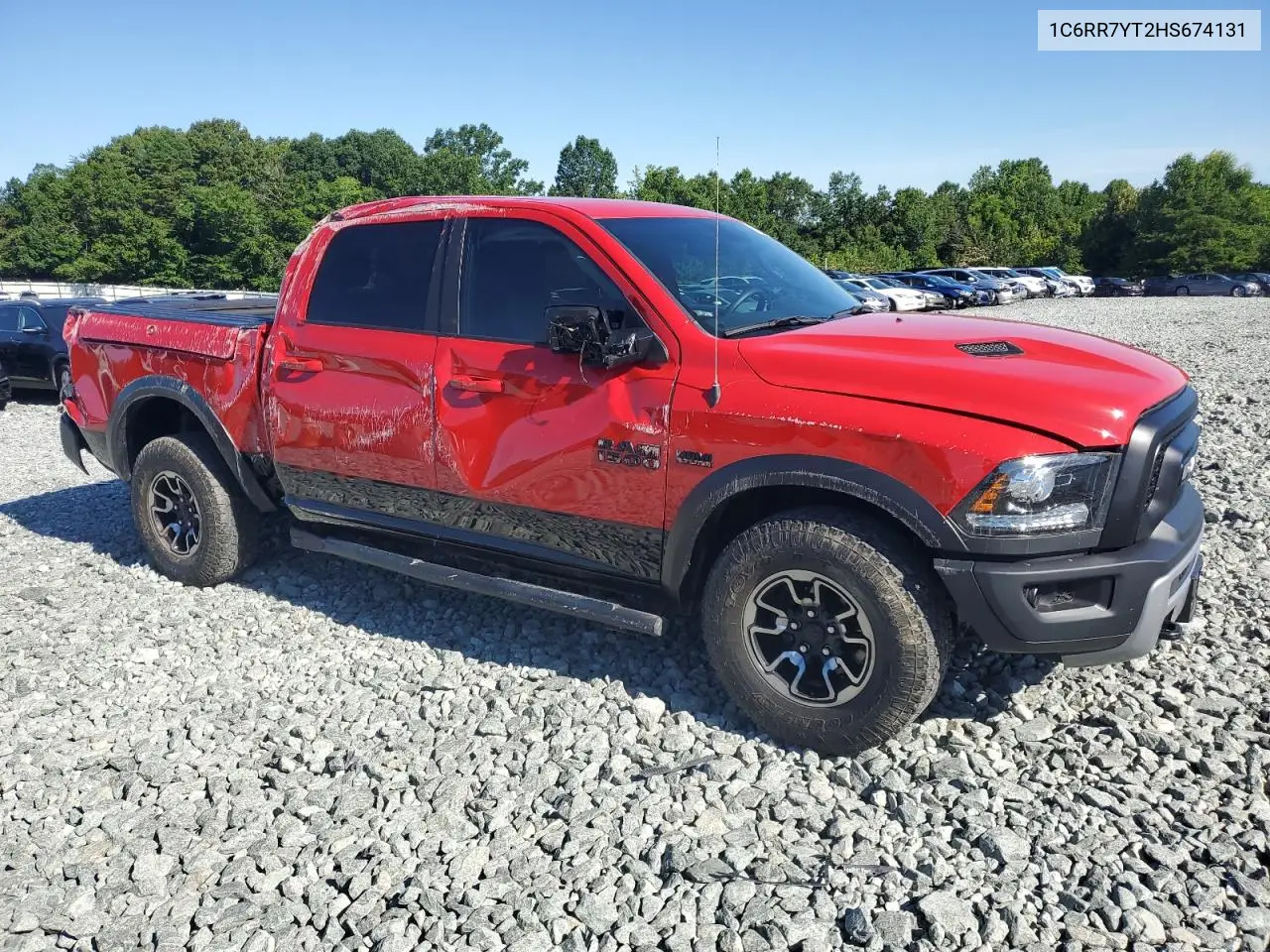 2017 Ram 1500 Rebel VIN: 1C6RR7YT2HS674131 Lot: 61403835