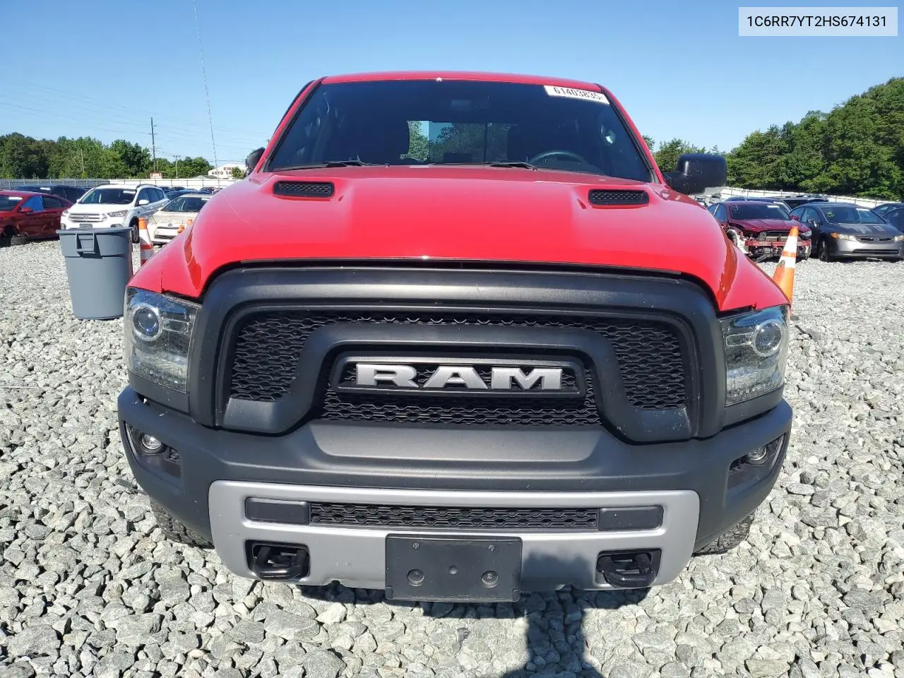 2017 Ram 1500 Rebel VIN: 1C6RR7YT2HS674131 Lot: 61403835