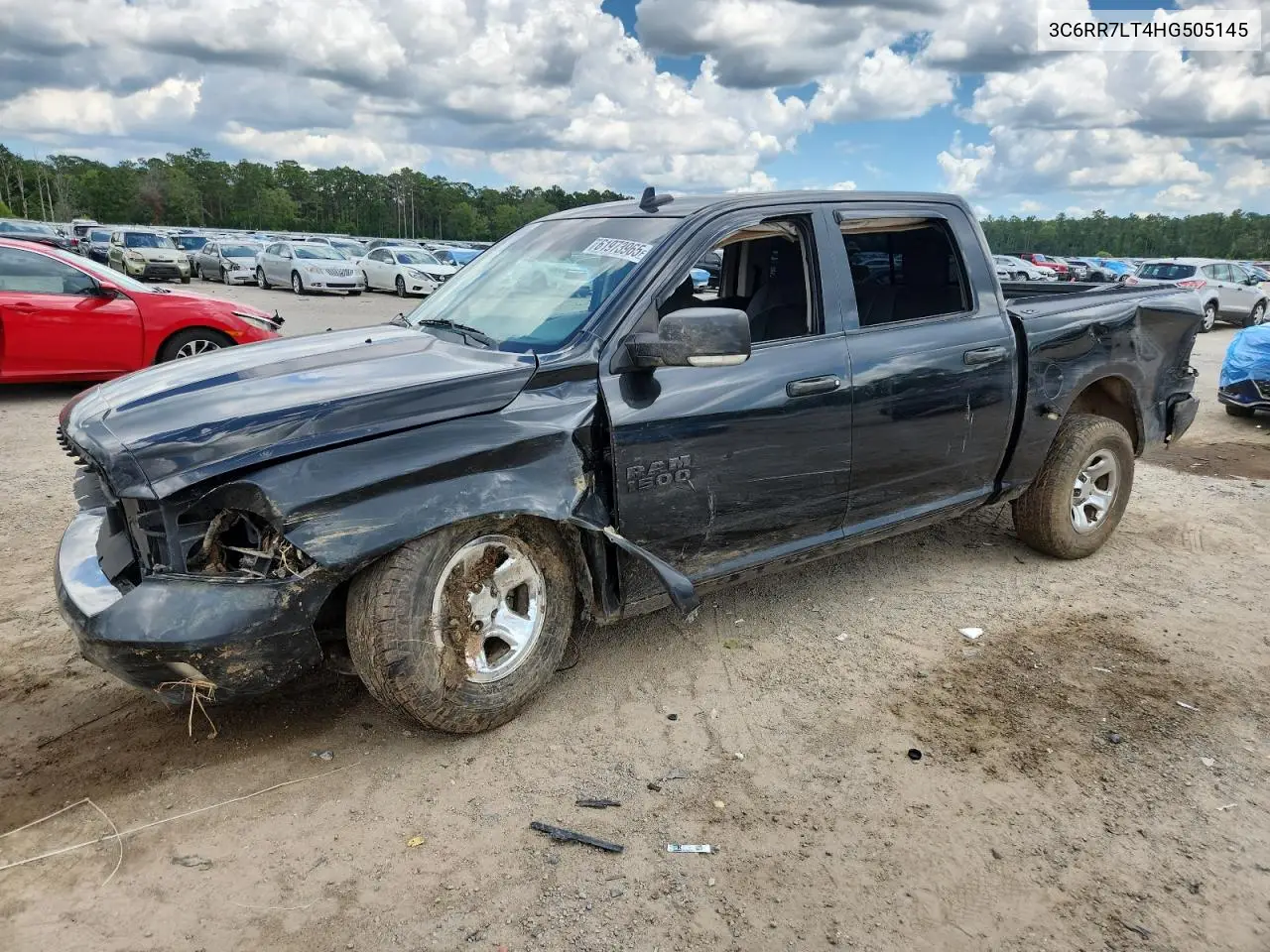 2017 Ram 1500 Slt VIN: 3C6RR7LT4HG505145 Lot: 61973965