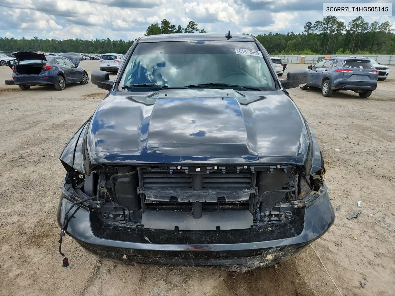 2017 Ram 1500 Slt VIN: 3C6RR7LT4HG505145 Lot: 61973965