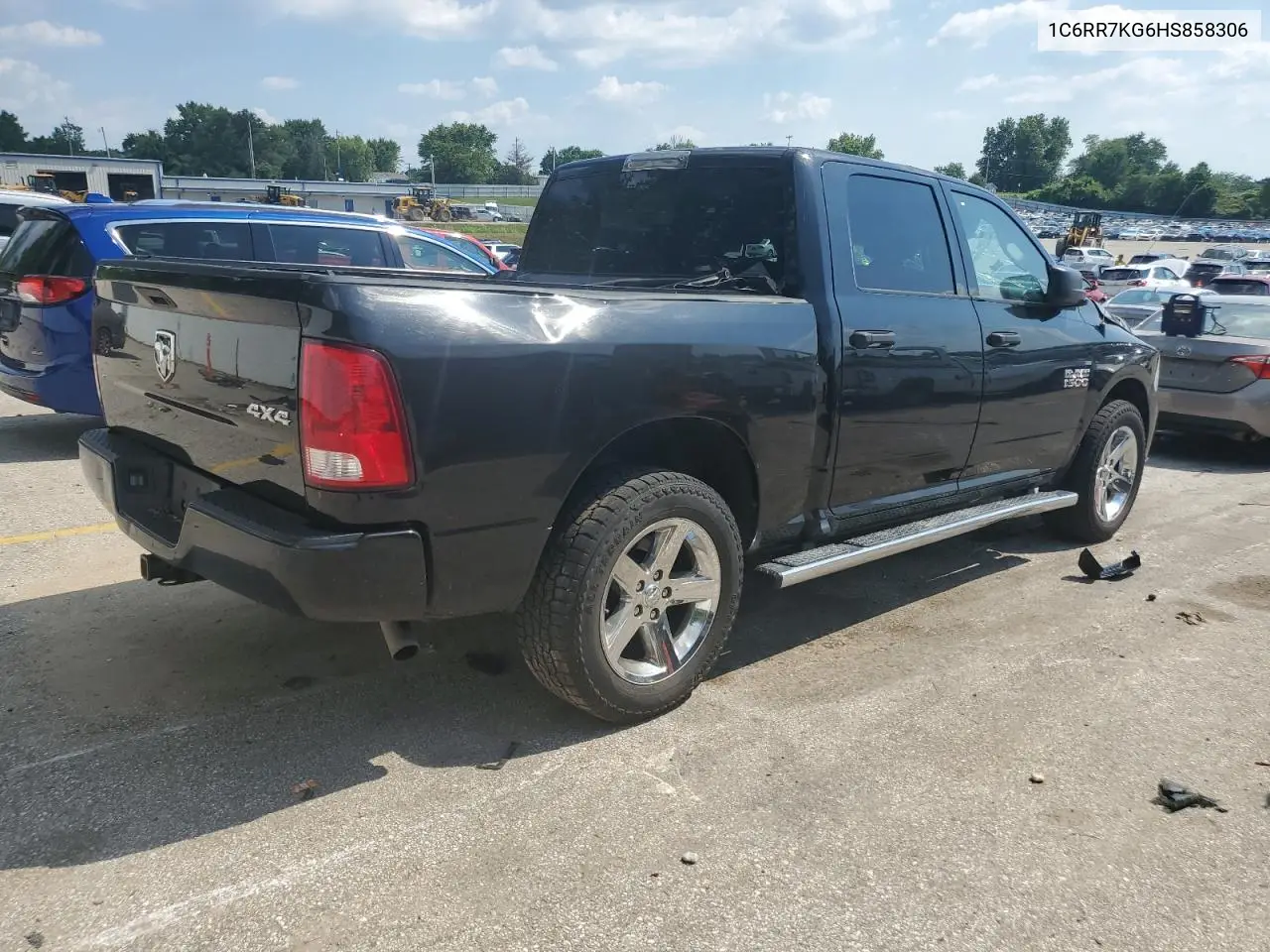 2017 Ram 1500 St VIN: 1C6RR7KG6HS858306 Lot: 62990605