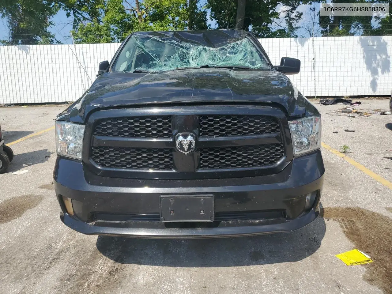 2017 Ram 1500 St VIN: 1C6RR7KG6HS858306 Lot: 62990605