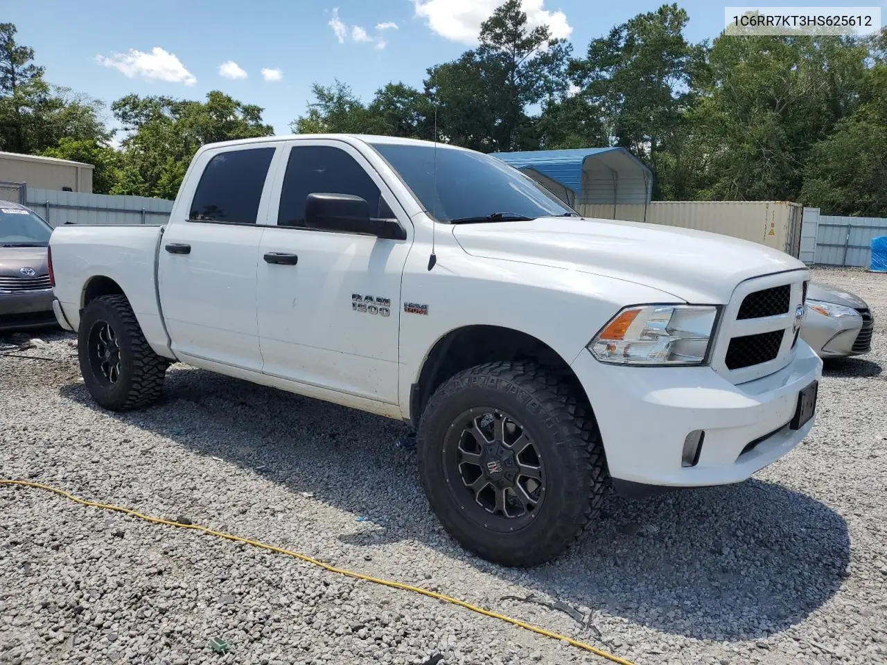 2017 Ram 1500 St VIN: 1C6RR7KT3HS625612 Lot: 63370125