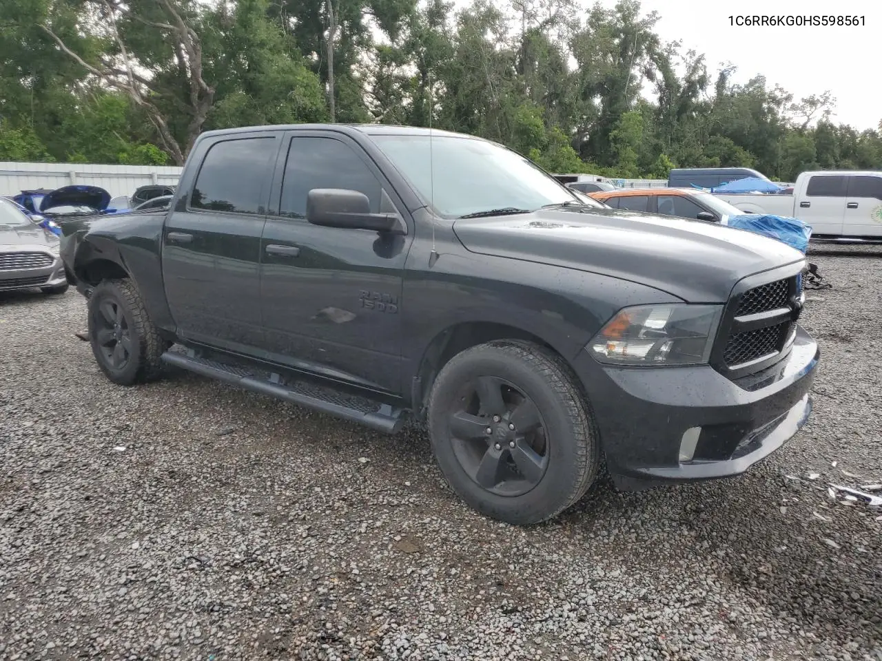 2017 Ram 1500 St VIN: 1C6RR6KG0HS598561 Lot: 63600775