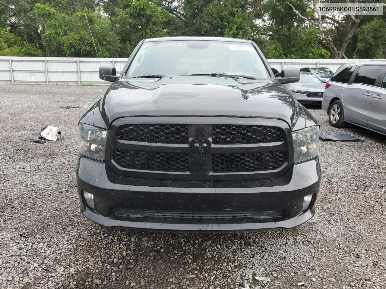 2017 Ram 1500 St VIN: 1C6RR6KG0HS598561 Lot: 63600775