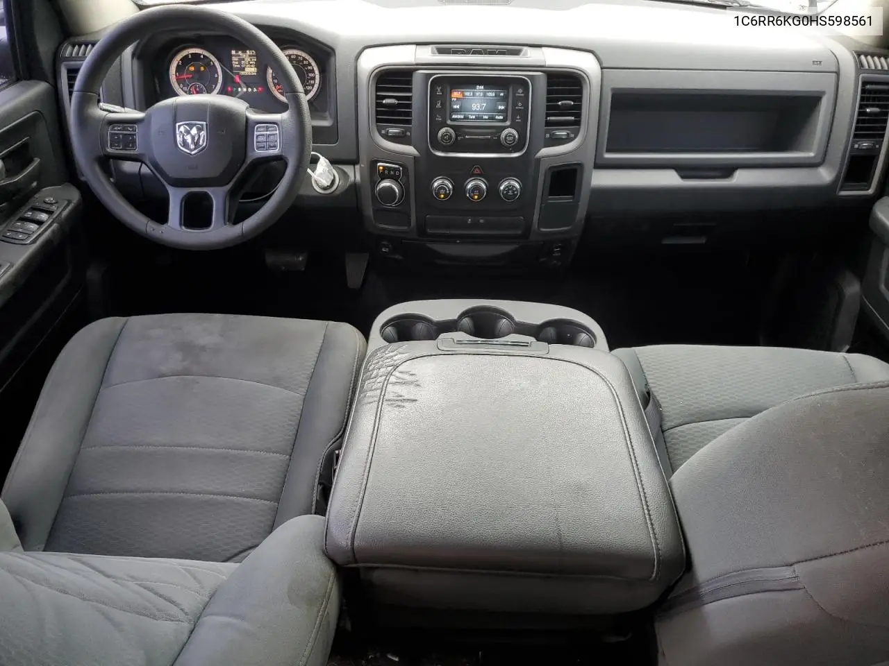 2017 Ram 1500 St VIN: 1C6RR6KG0HS598561 Lot: 63600775