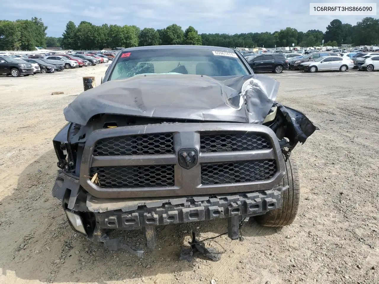 2017 Ram 1500 St VIN: 1C6RR6FT3HS866090 Lot: 65961474