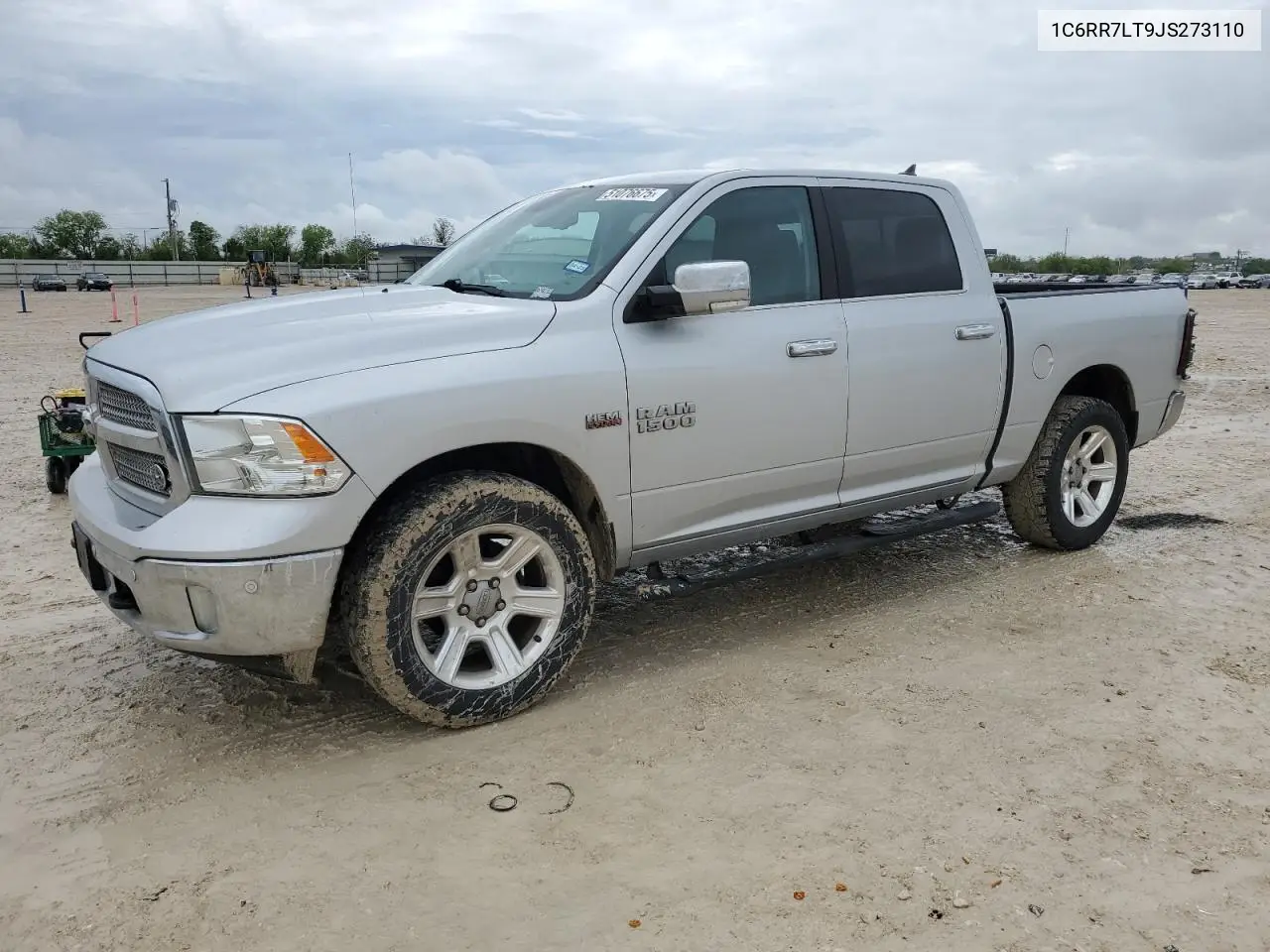 2018 Ram 1500 Slt VIN: 1C6RR7LT9JS273110 Lot: 51076675