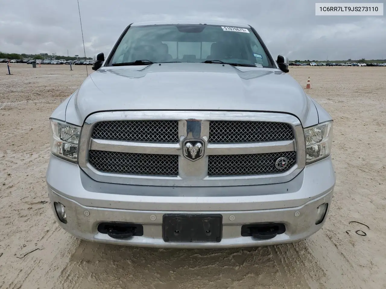 2018 Ram 1500 Slt VIN: 1C6RR7LT9JS273110 Lot: 51076675