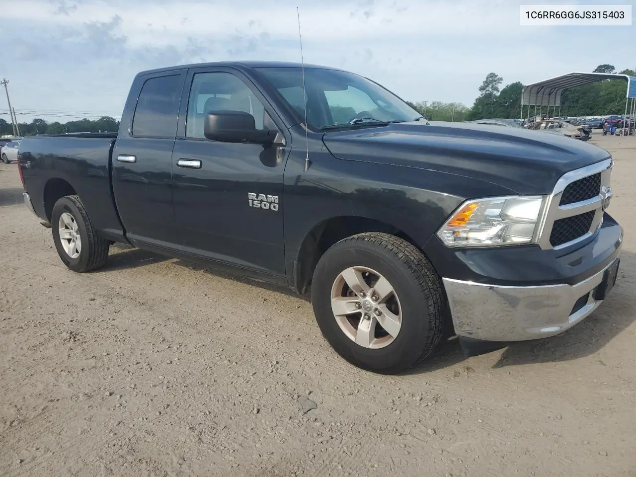 2018 Ram 1500 Slt VIN: 1C6RR6GG6JS315403 Lot: 54056575