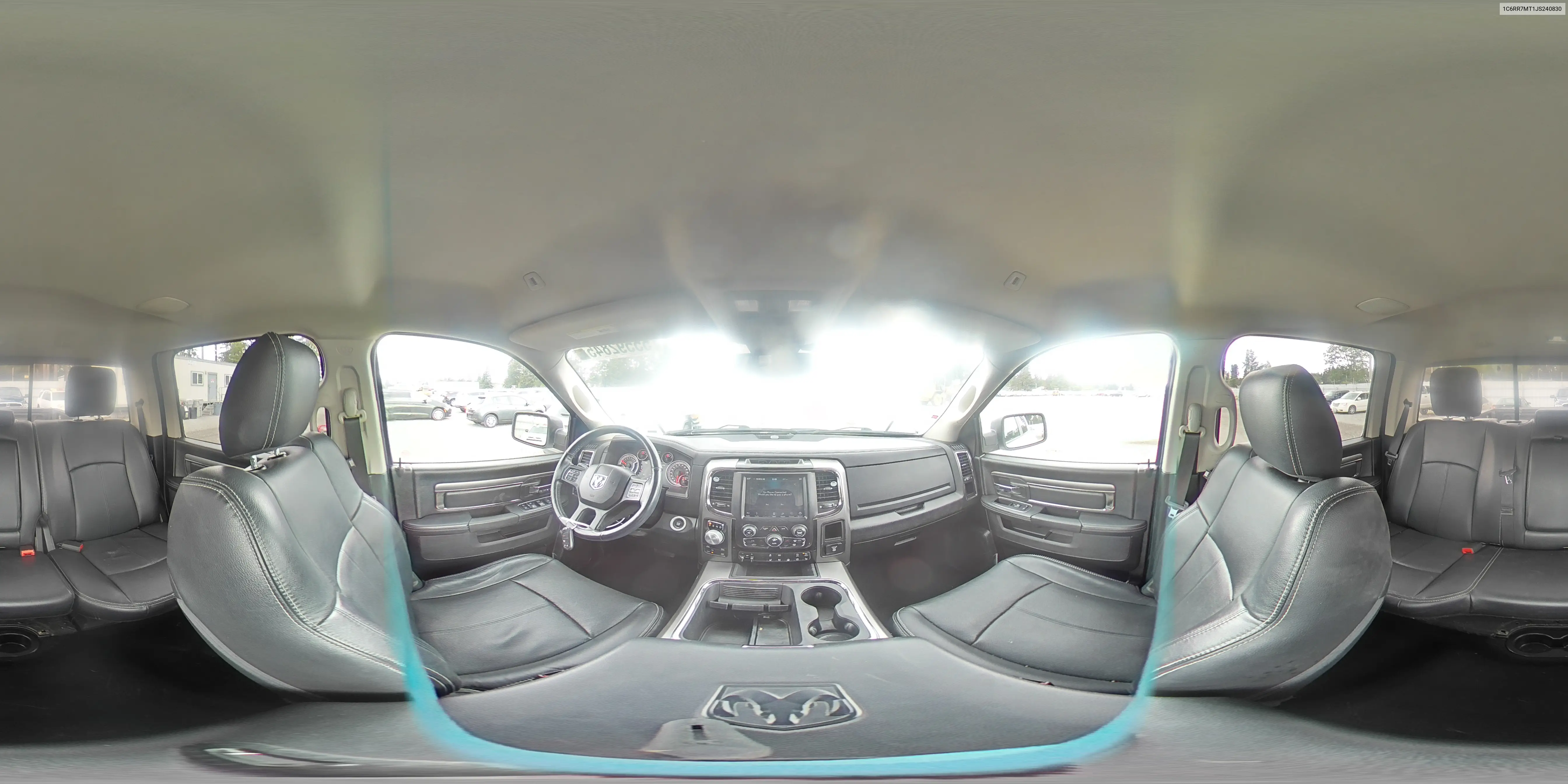 2018 Ram 1500 Sport VIN: 1C6RR7MT1JS240830 Lot: 55592845