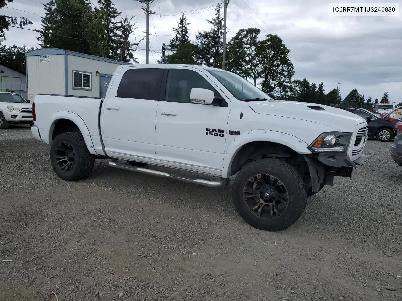 2018 Ram 1500 Sport VIN: 1C6RR7MT1JS240830 Lot: 55592845