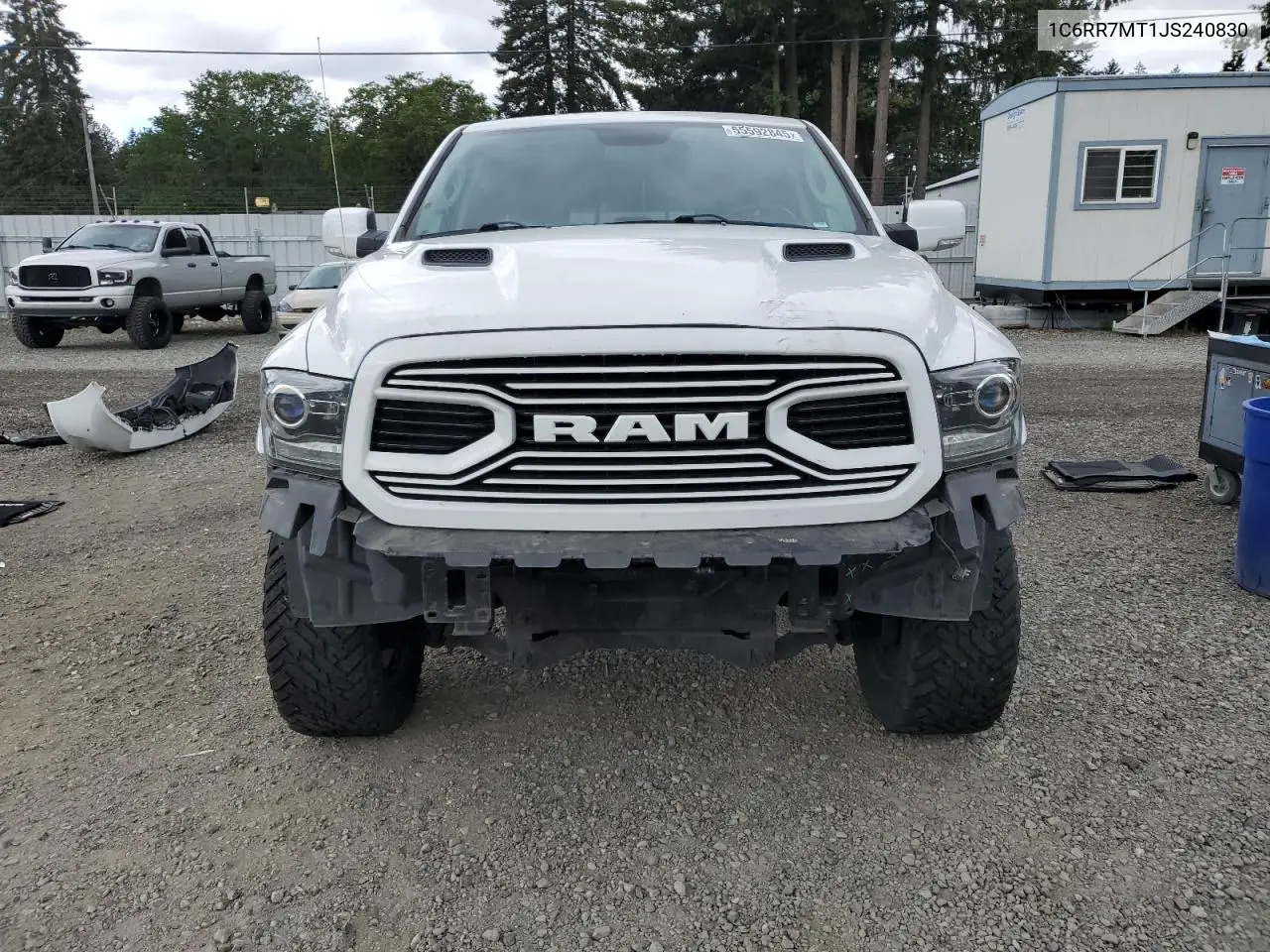 2018 Ram 1500 Sport VIN: 1C6RR7MT1JS240830 Lot: 55592845