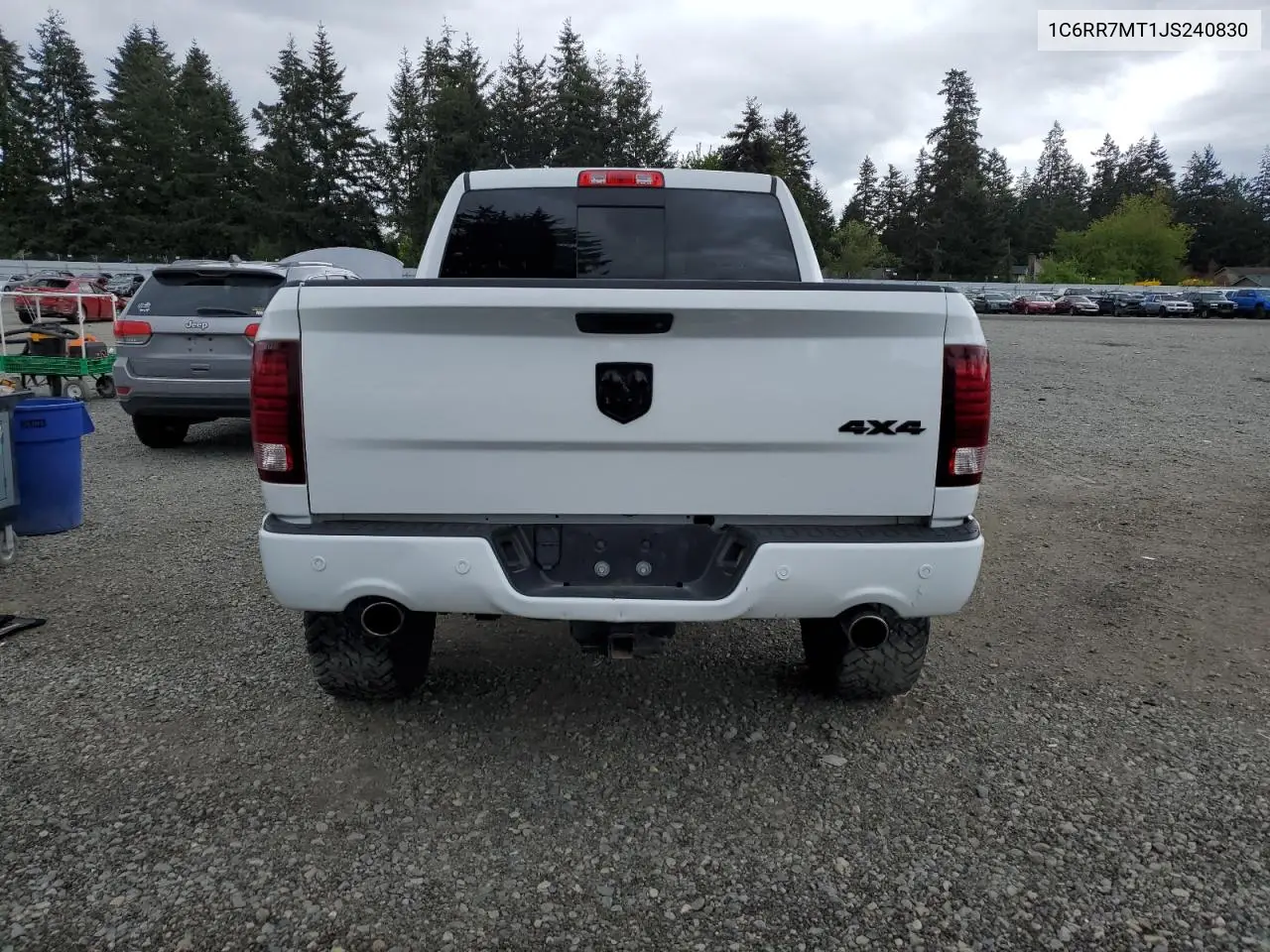 2018 Ram 1500 Sport VIN: 1C6RR7MT1JS240830 Lot: 55592845