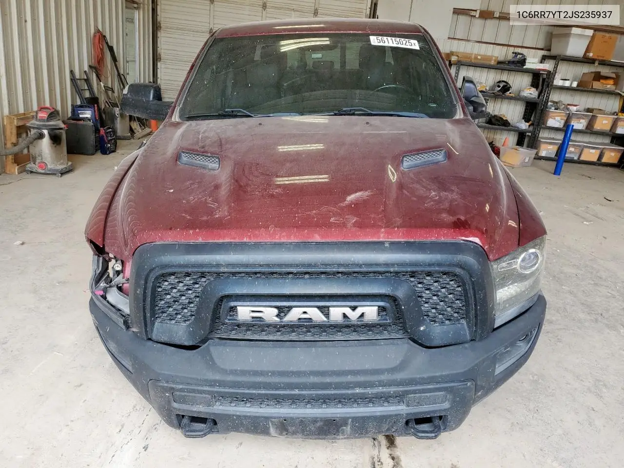 2018 Ram 1500 Rebel VIN: 1C6RR7YT2JS235937 Lot: 56115025