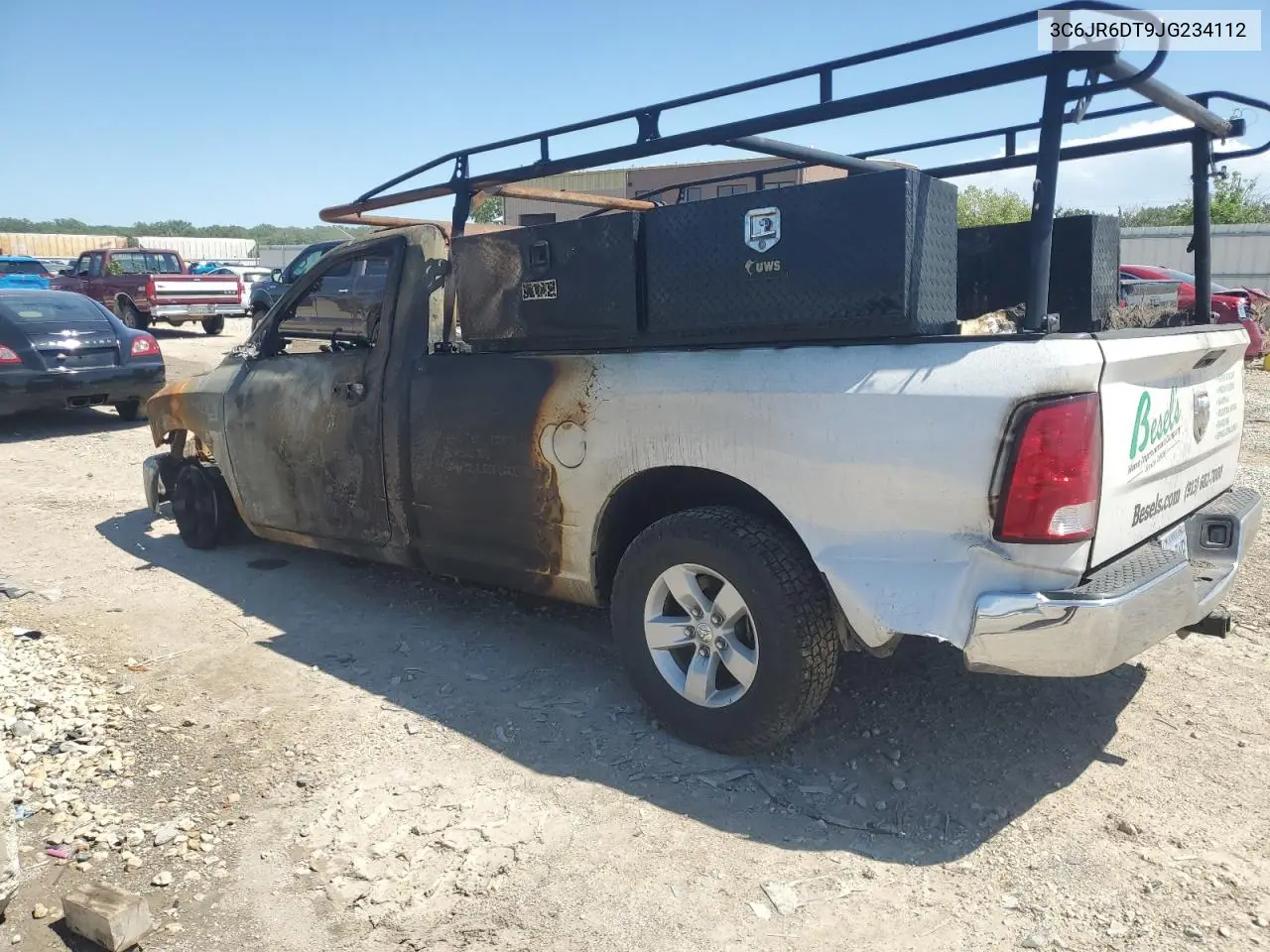 2018 Ram 1500 St VIN: 3C6JR6DT9JG234112 Lot: 58000595