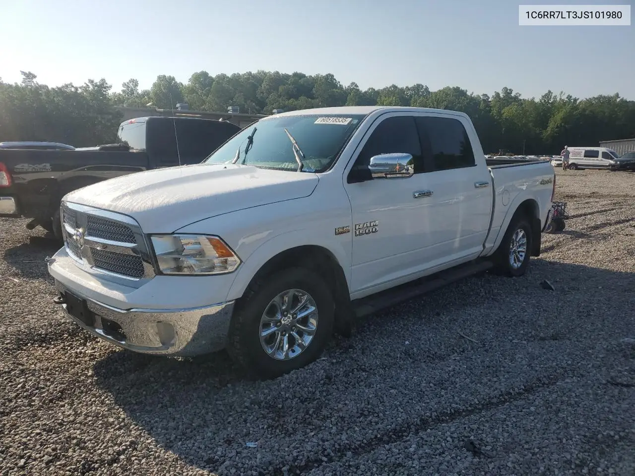 2018 Ram 1500 Slt VIN: 1C6RR7LT3JS101980 Lot: 60518535