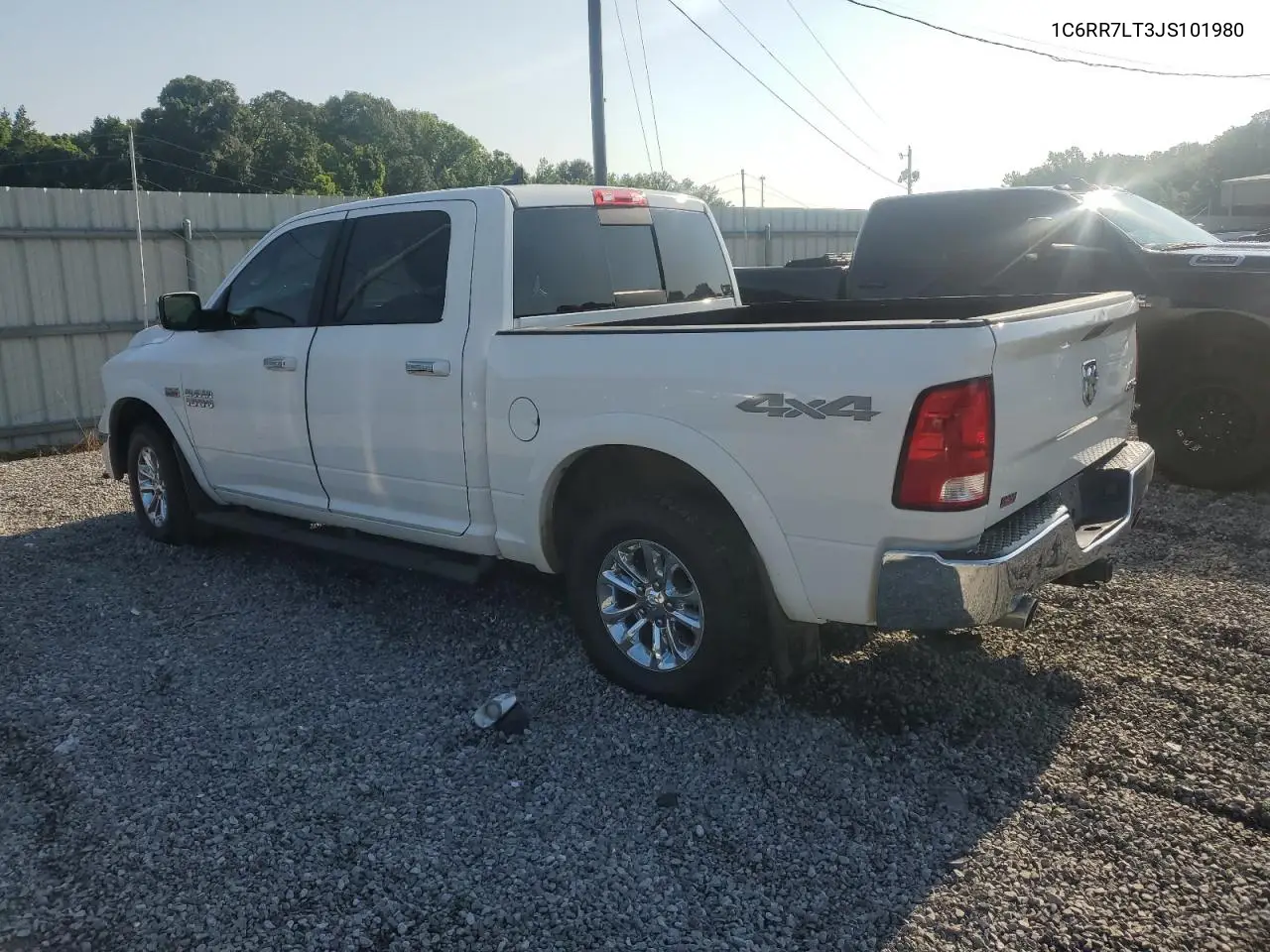 2018 Ram 1500 Slt VIN: 1C6RR7LT3JS101980 Lot: 60518535