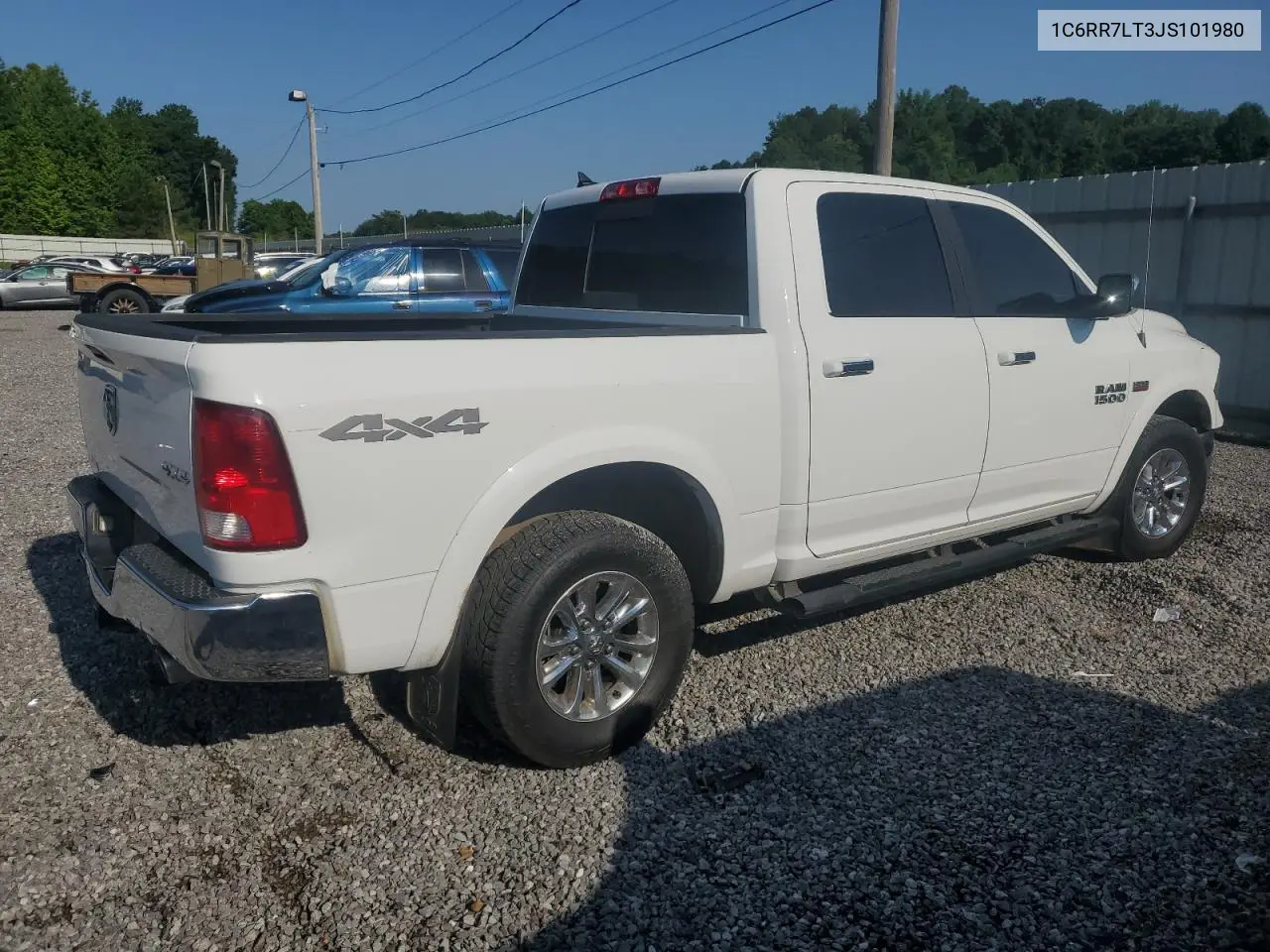 2018 Ram 1500 Slt VIN: 1C6RR7LT3JS101980 Lot: 60518535