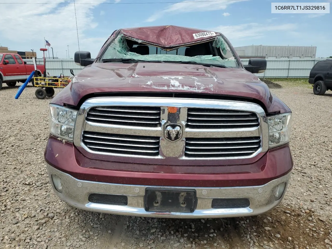 2018 Ram 1500 Slt VIN: 1C6RR7LT1JS329816 Lot: 63086475