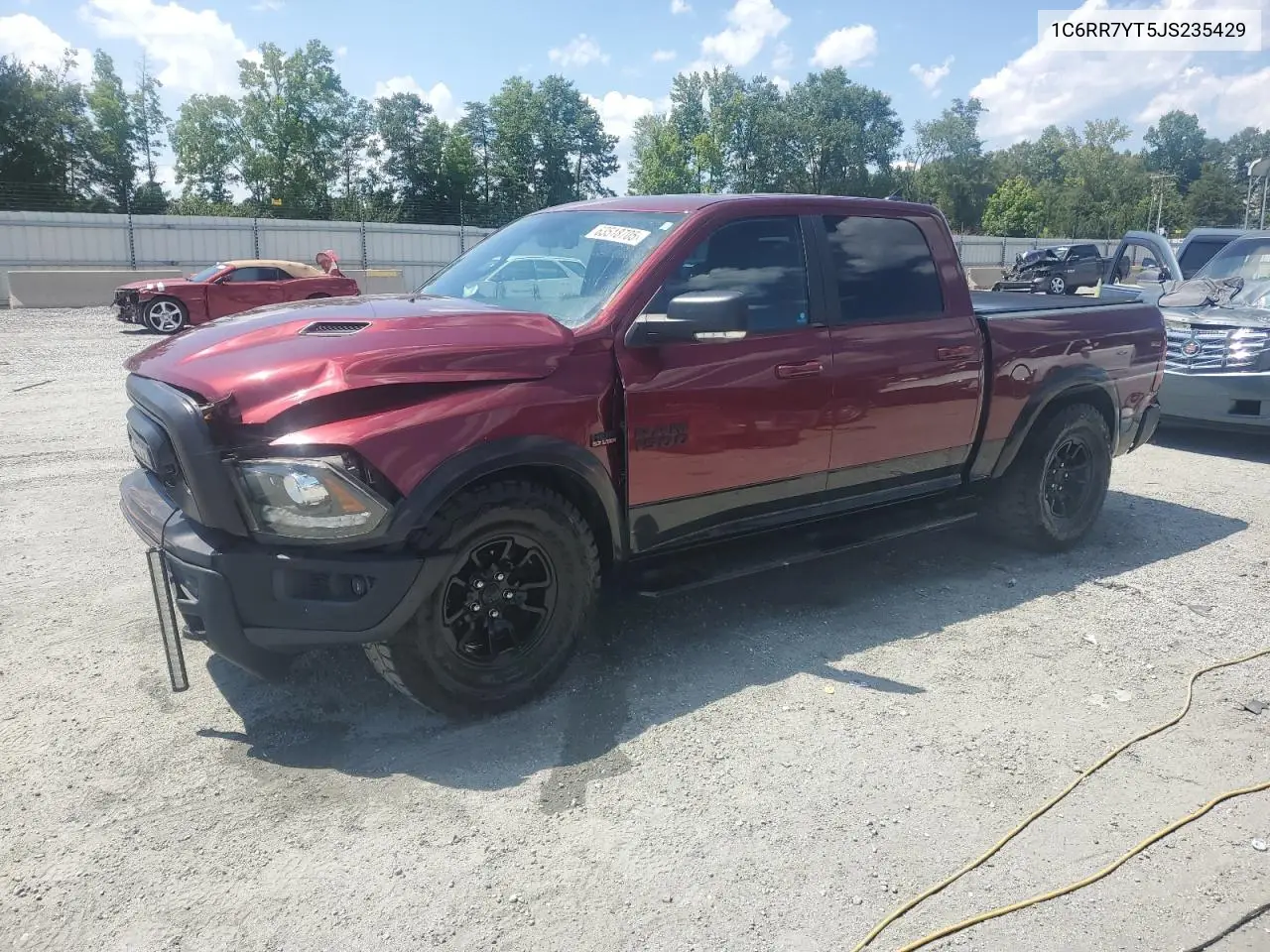 2018 Ram 1500 Rebel VIN: 1C6RR7YT5JS235429 Lot: 63518705