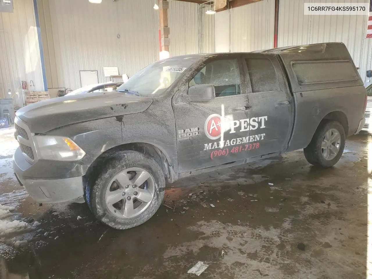 2019 Ram 1500 Classic Tradesman VIN: 1C6RR7FG4KS595170 Lot: 46192205