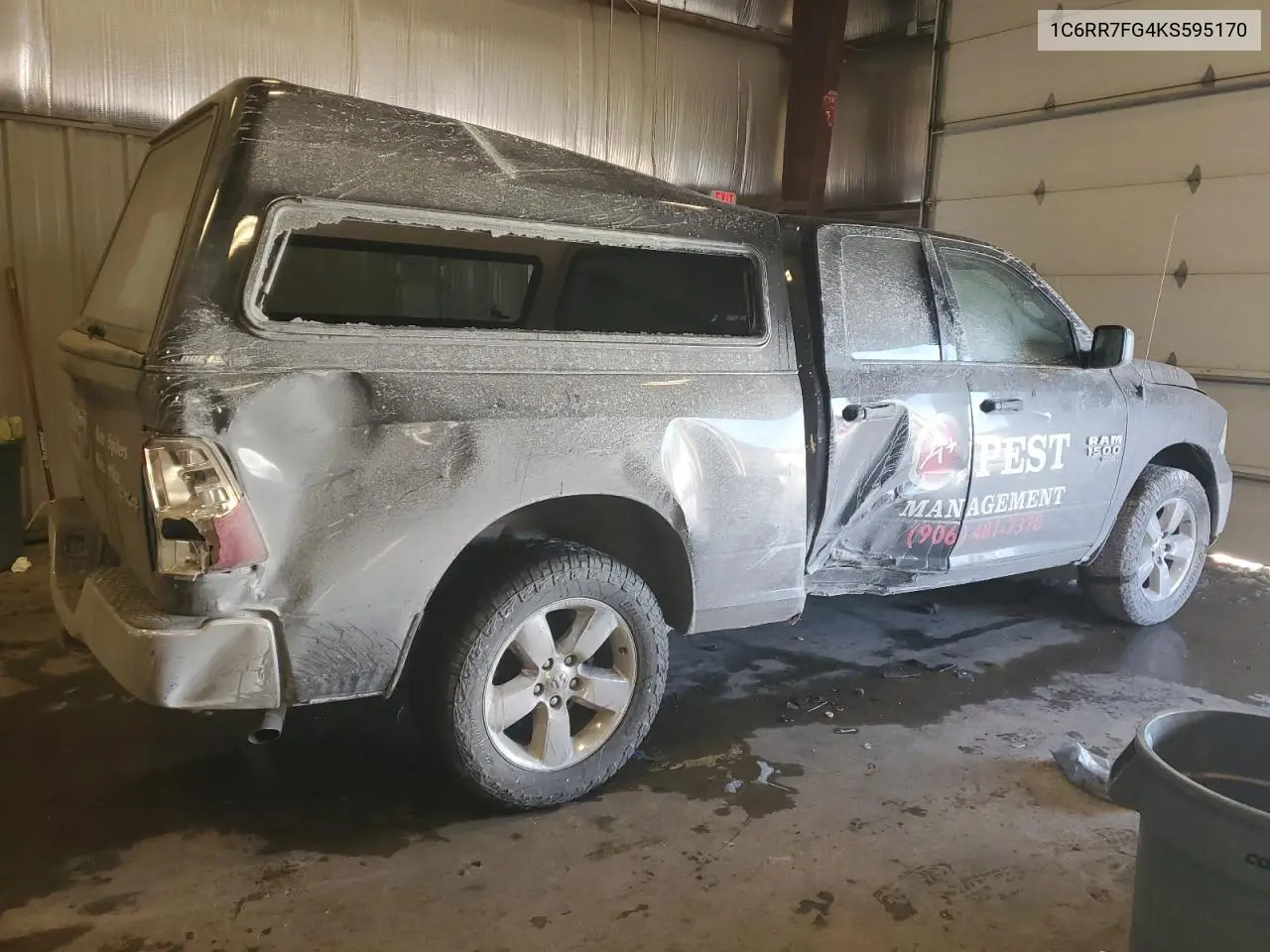 2019 Ram 1500 Classic Tradesman VIN: 1C6RR7FG4KS595170 Lot: 46192205
