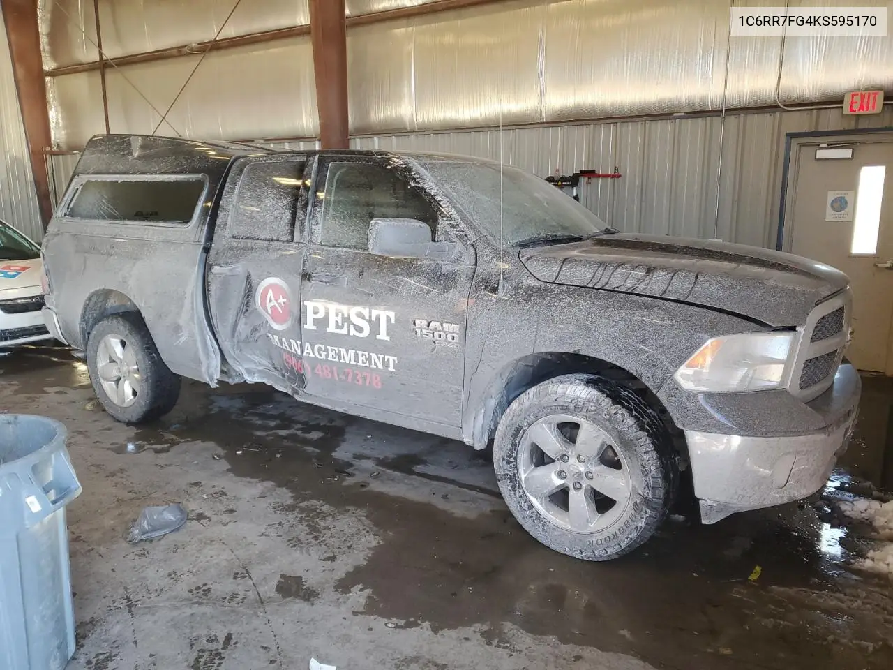 2019 Ram 1500 Classic Tradesman VIN: 1C6RR7FG4KS595170 Lot: 46192205