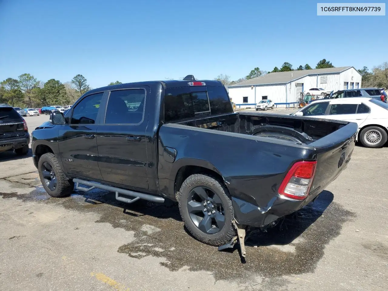 2019 Ram 1500 Big Horn/Lone Star VIN: 1C6SRFFT8KN697739 Lot: 50511585