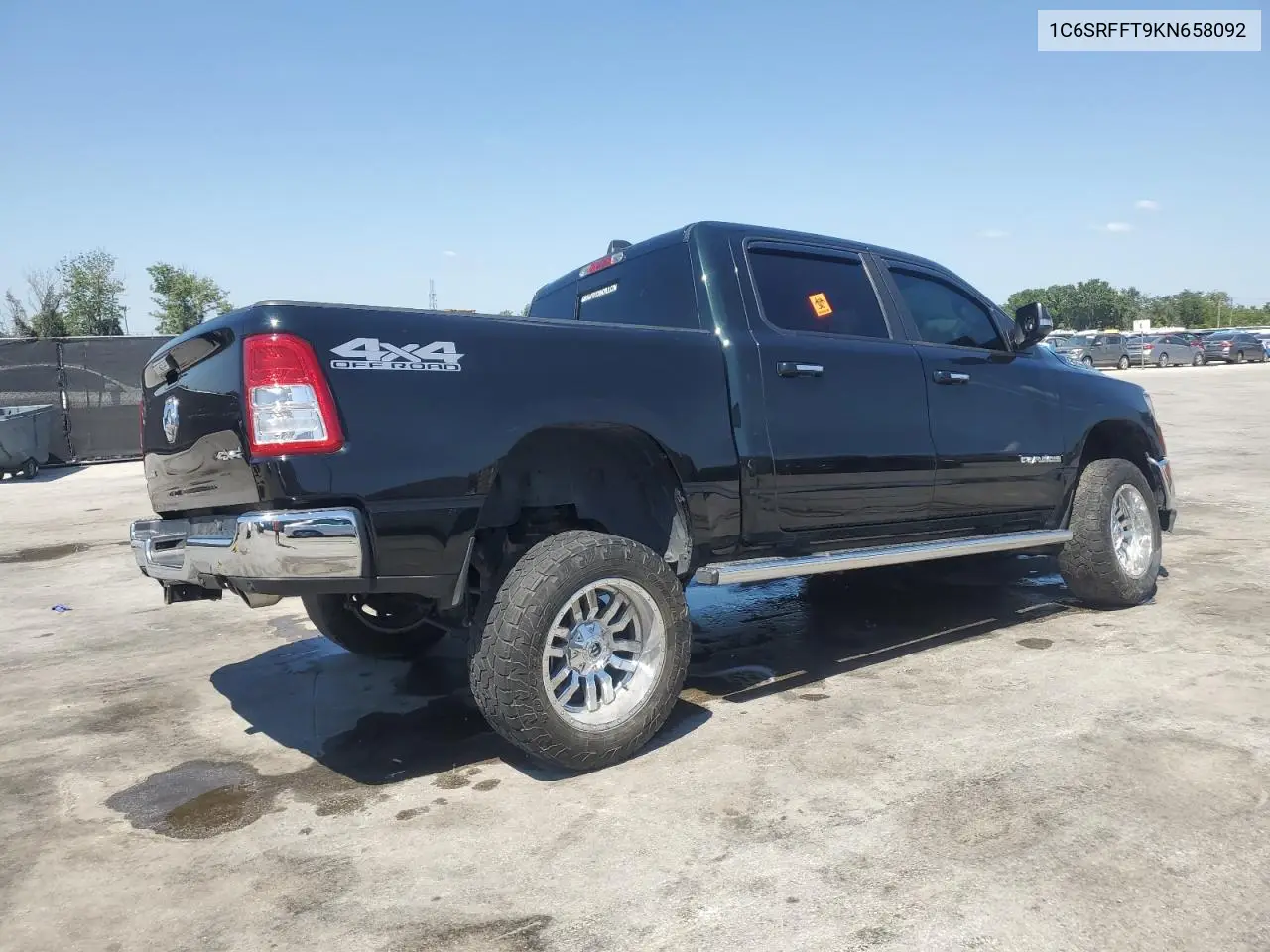 2019 Ram 1500 Big Horn/Lone Star VIN: 1C6SRFFT9KN658092 Lot: 51299695