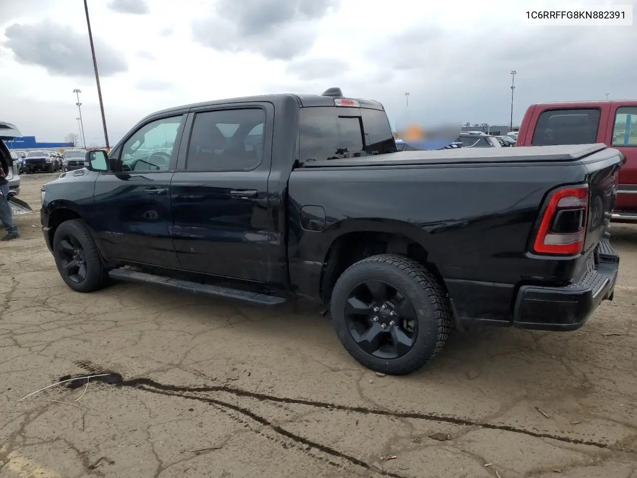 2019 Ram 1500 Big Horn/Lone Star VIN: 1C6RRFFG8KN882391 Lot: 51598485