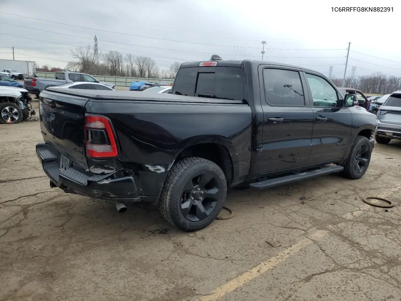2019 Ram 1500 Big Horn/Lone Star VIN: 1C6RRFFG8KN882391 Lot: 51598485
